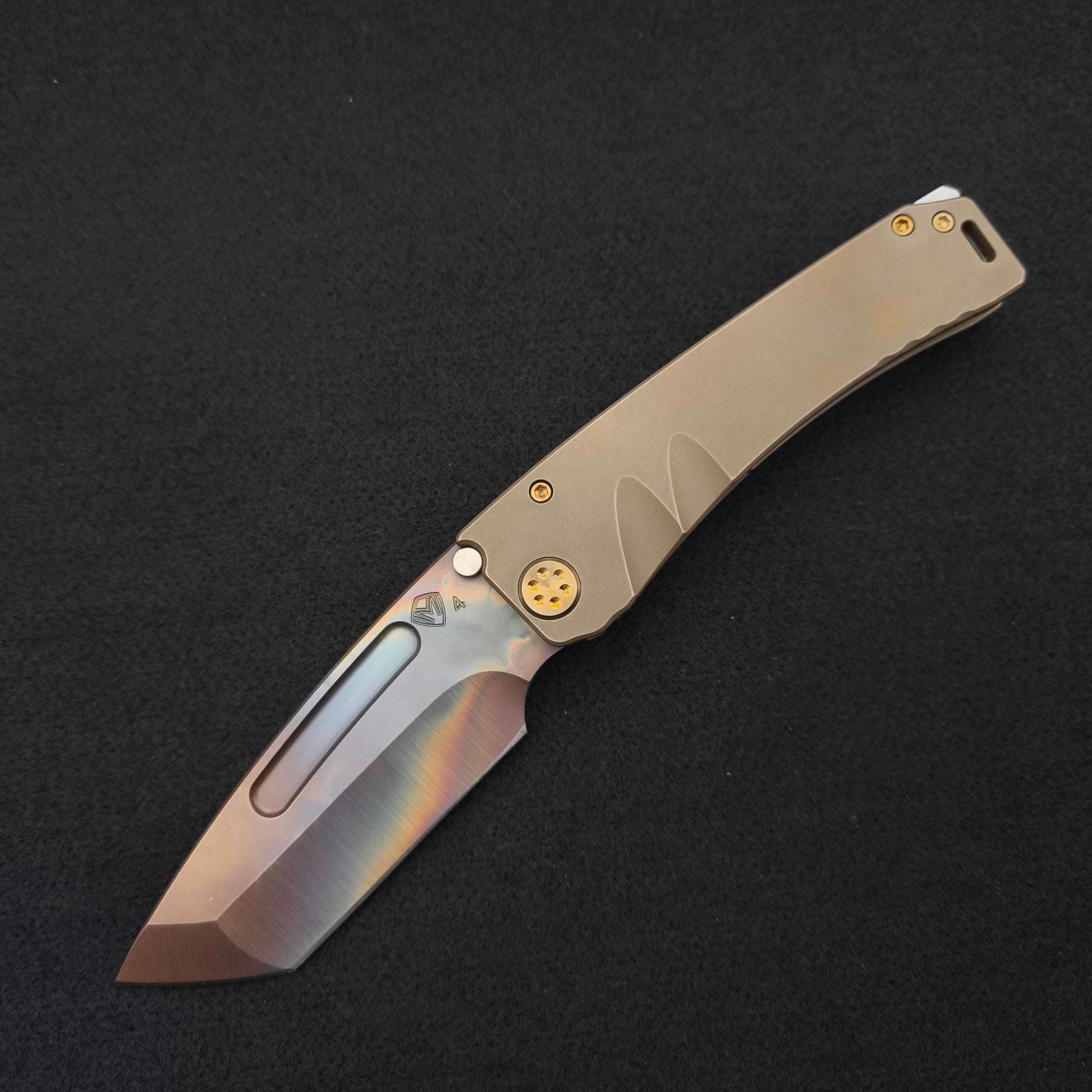 Medford Marauder, Full Size, Vulcan Tanto, Old School Bronze 1
