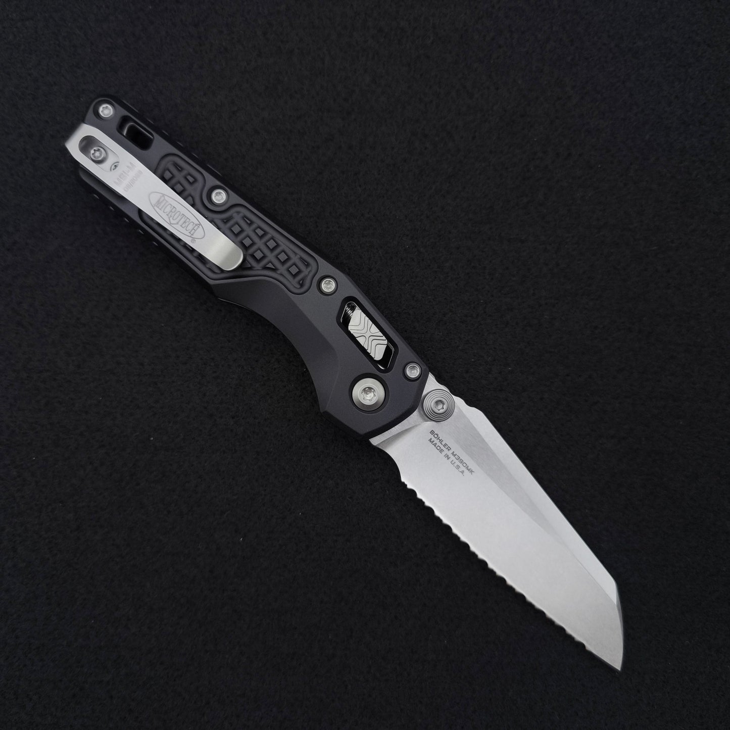 Microtech MSI Mini S/E Frag Stonewash full serrated