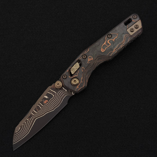 Microtech MSI Mini Carbon fiber, Baker Forge Coppermai Marfione Select 