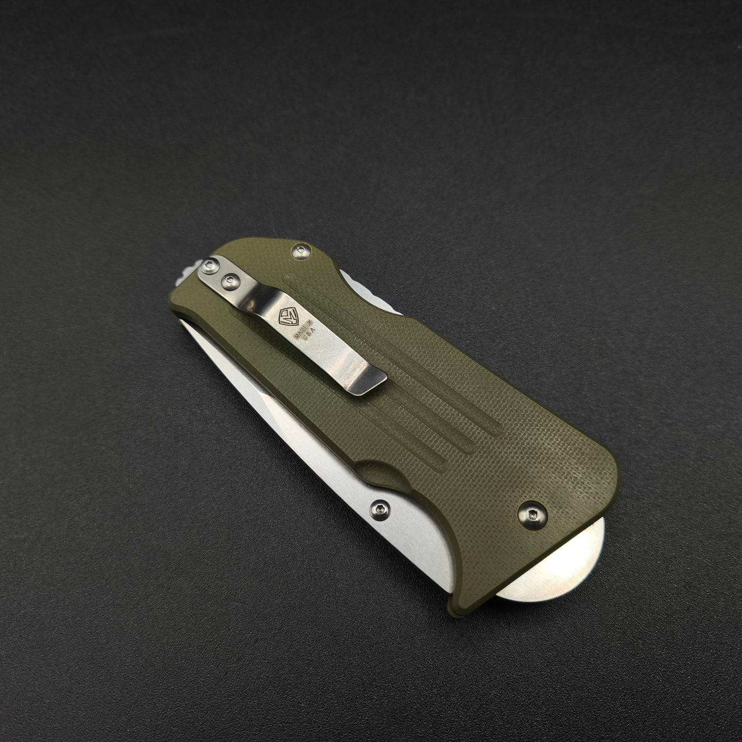 Medford 1881 Broadway Drop Point OD Green