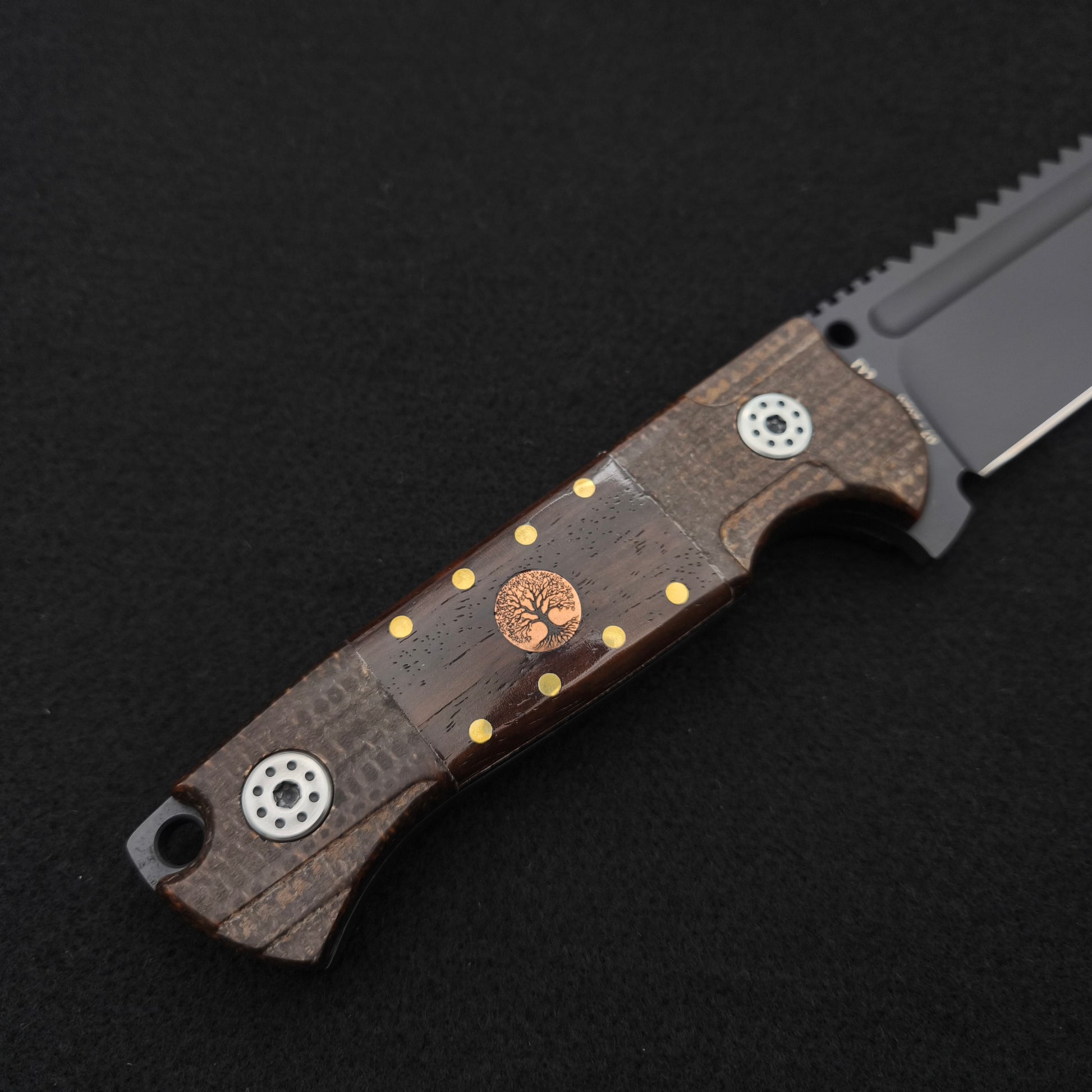 ADV Saw King Custom Micarta Scales 3