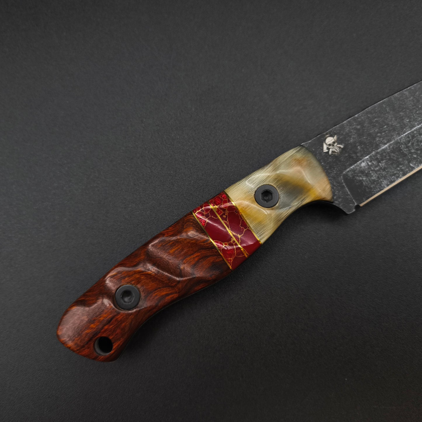 Sea Sick Blades Fieldcraft Magnacut, Rams Horn, True Stone, Iron Wood 3