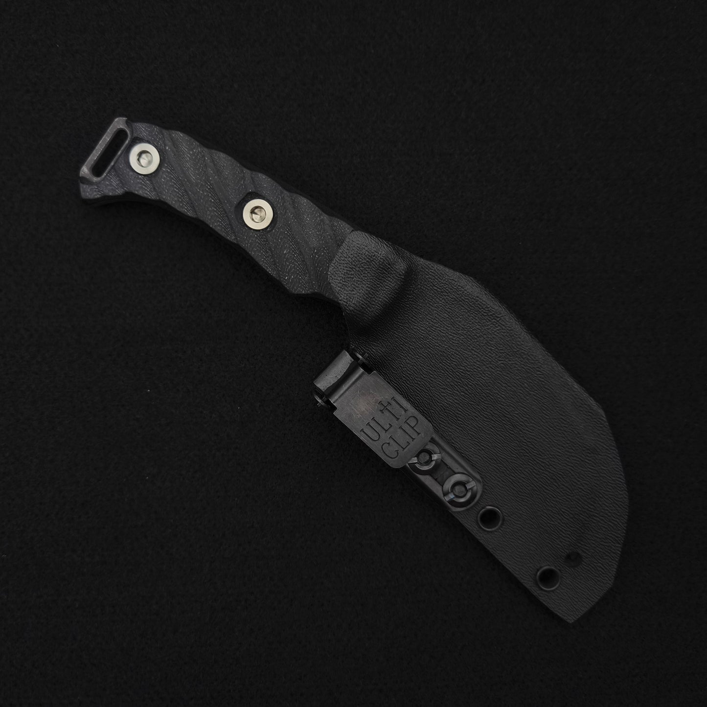 Half Face Blades Vulture, Black G10, Stonewashed