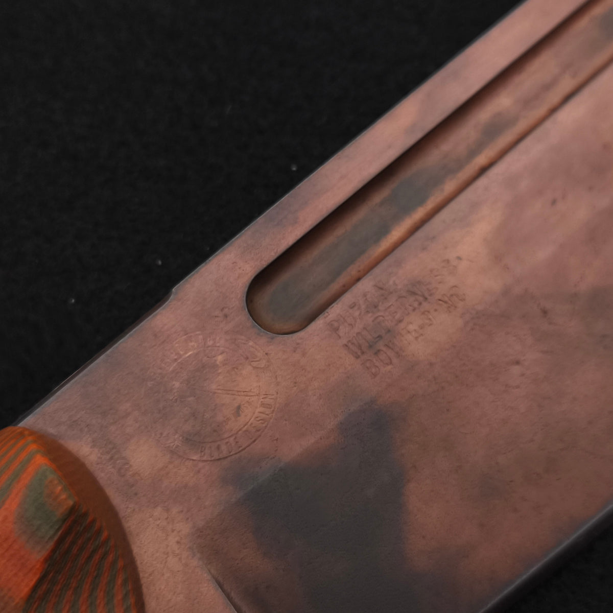Work Tuff Gear PWB-9-NC (SK85), Vintage Copper, Hunter Orange Camo G10 - Special Edition 4