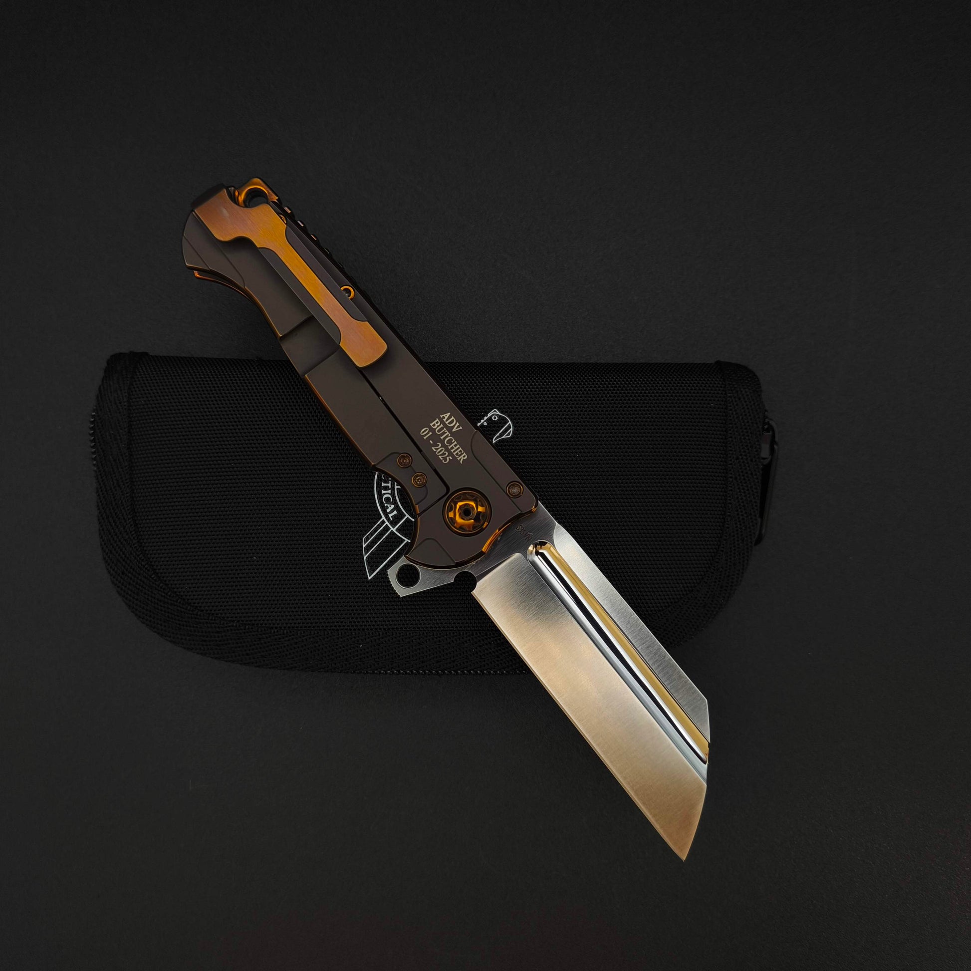 ADV Mini Butcher Blasted Rose, Copper Carbon Fiber 2