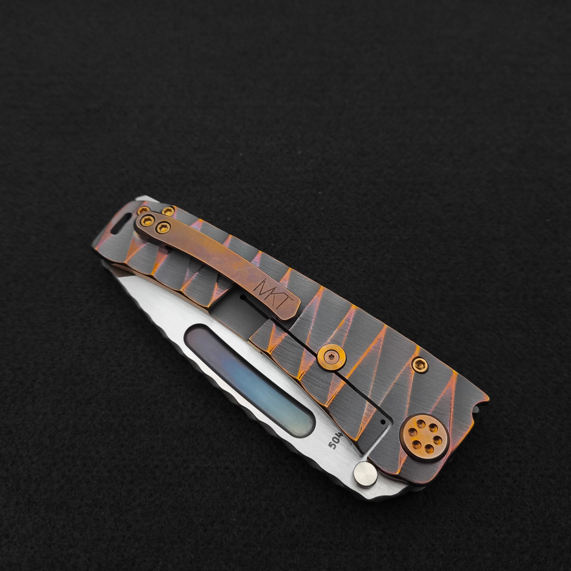 Medford Marauder, Full Size, Jimped Vulcan Tanto, CuRose Lightning 6