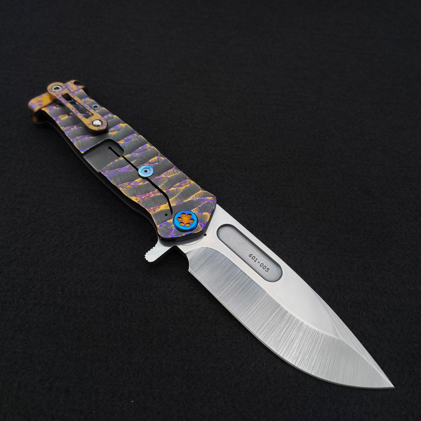 Medford USMC FF Fighter Flipper, Black Pen Flamed Predator 2