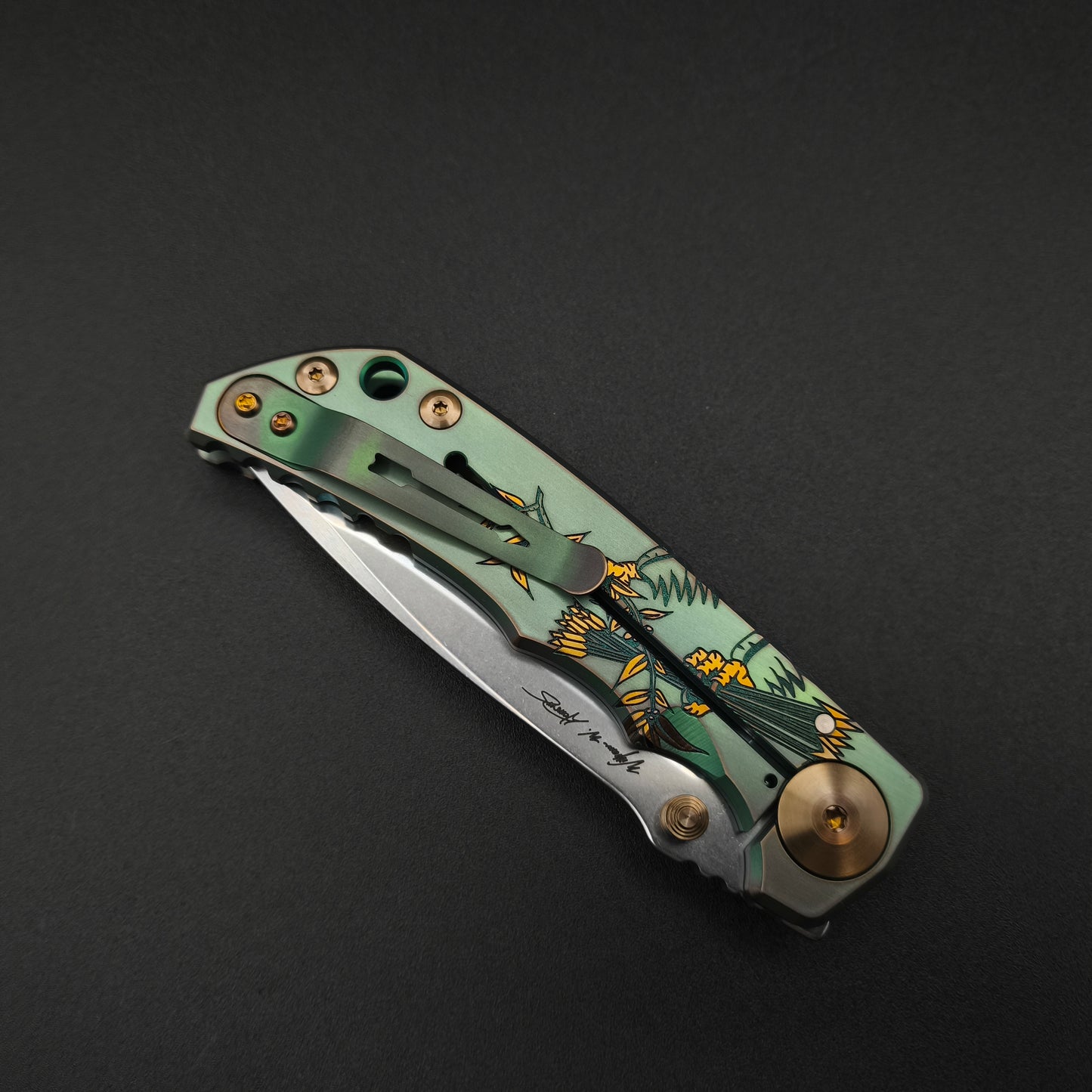 Spartan Blades Harsey Folder SHF SF5 God & Country 4