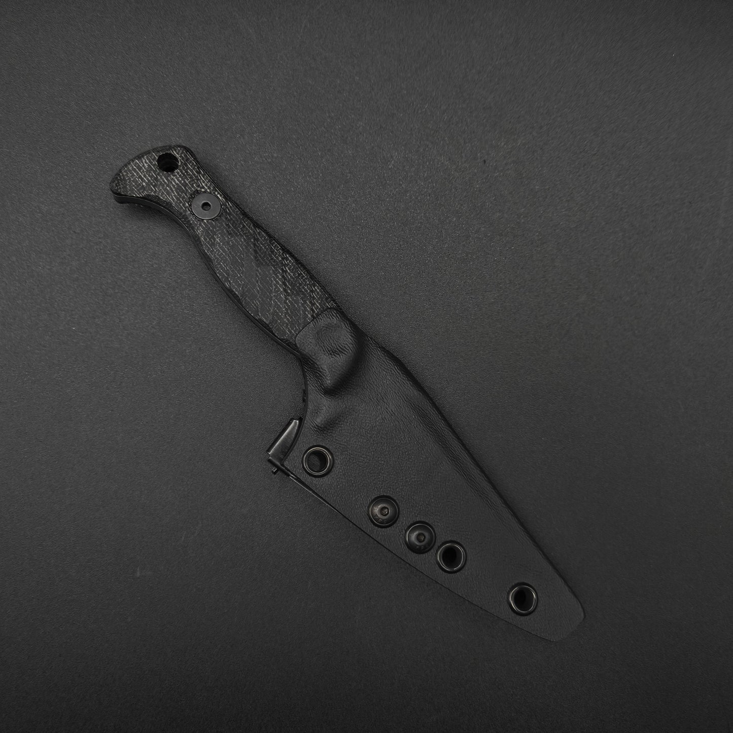 Half Face Blades Gulo Gulo, Black Canvas Micarta 3