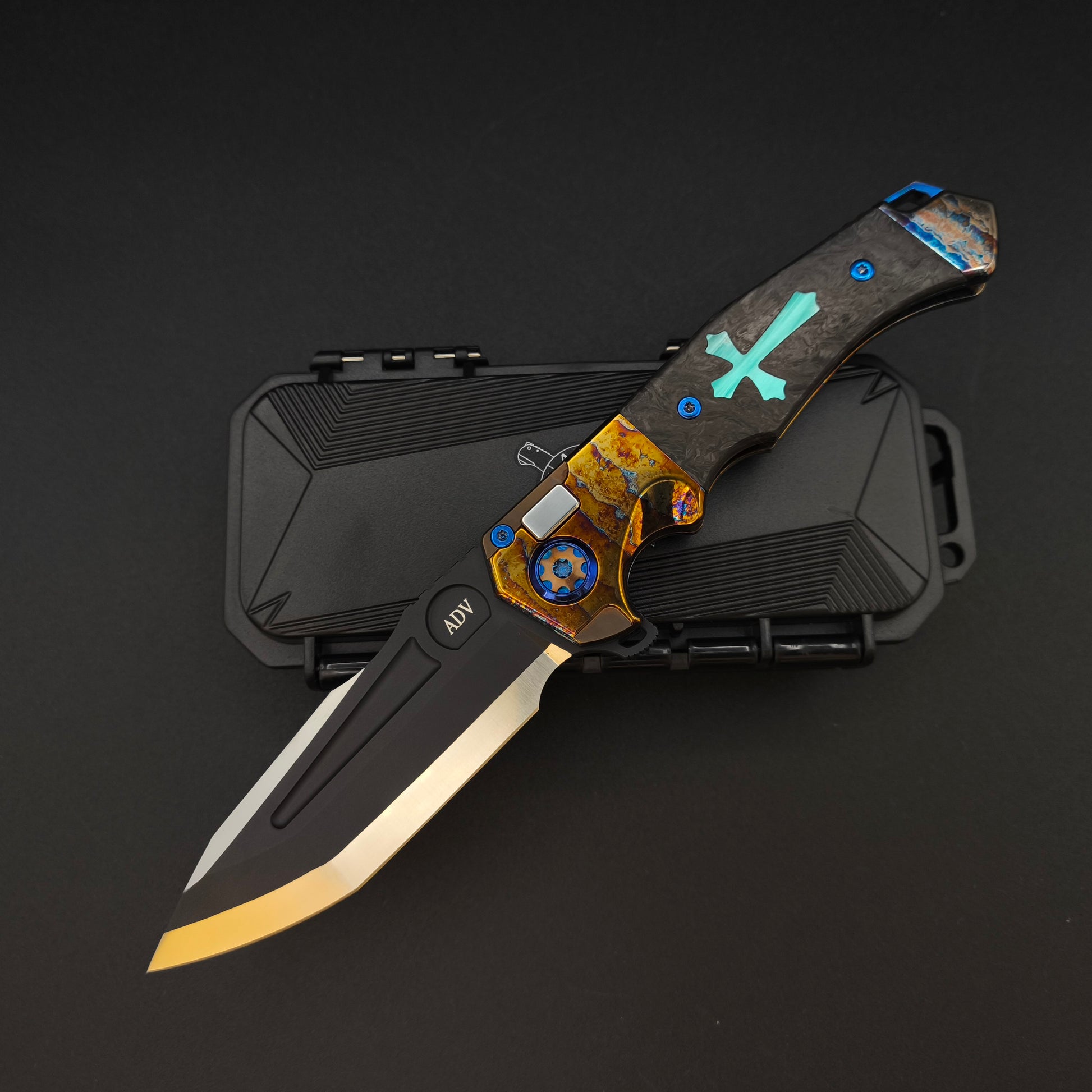 ADV Ronin Acid Rain, Carbon Fiber with Teel Cross 1