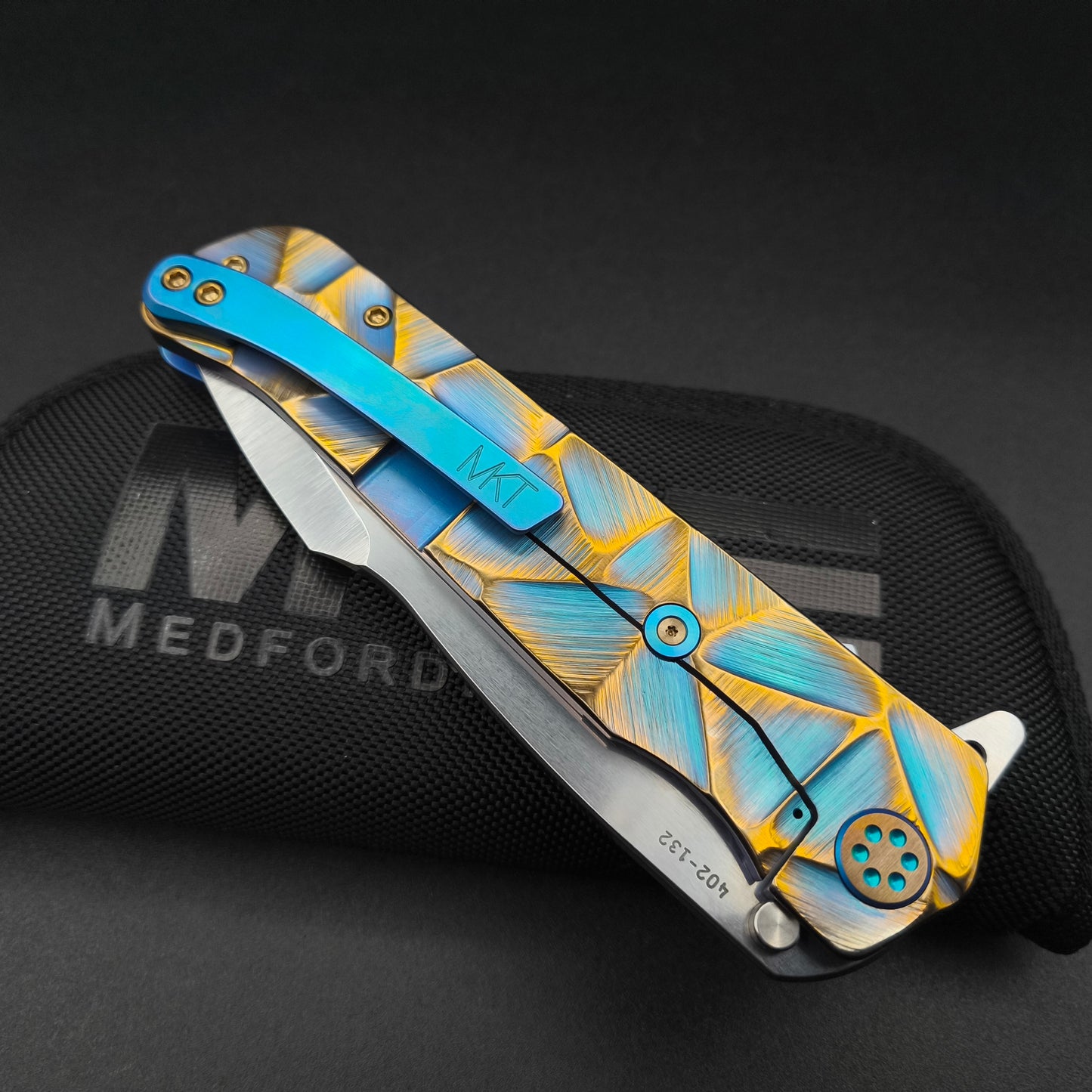 Medford Gigantes, Aqua and Bronze Stained Glass 4