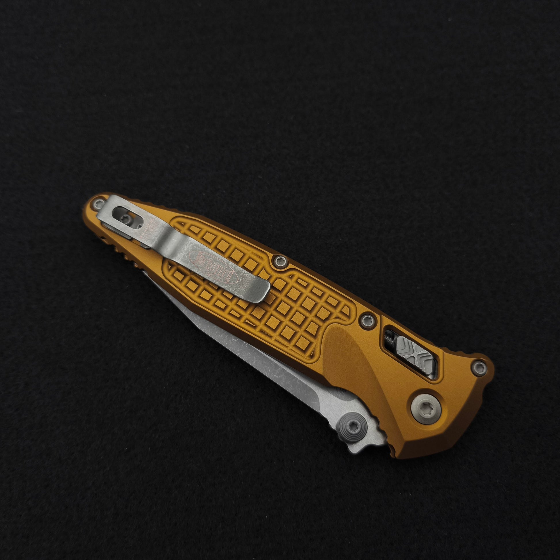 Microtech Knives Socom RAM-LOK S/E Frag Tan Apocalyptic 4