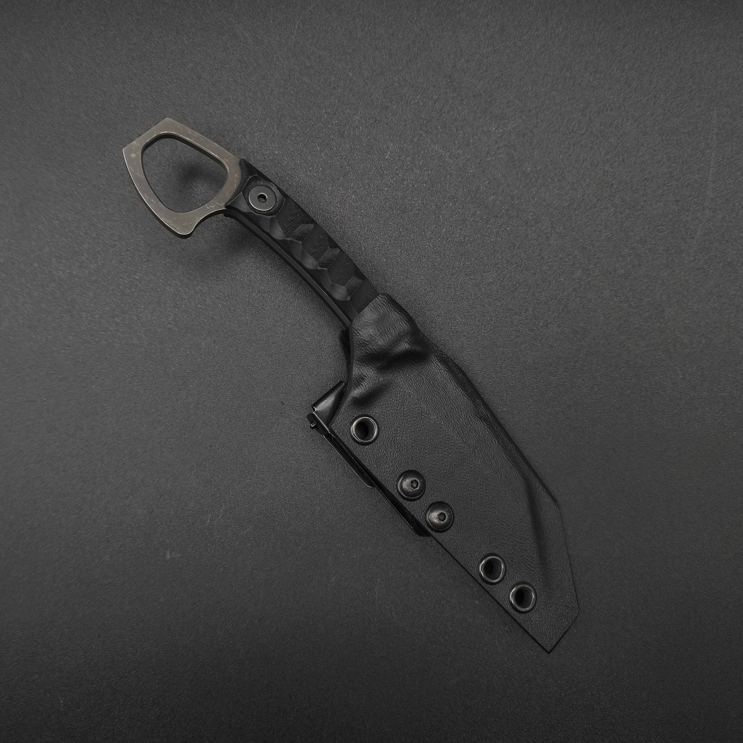 Half Face Blades SHPOS Black G10, stonewashed