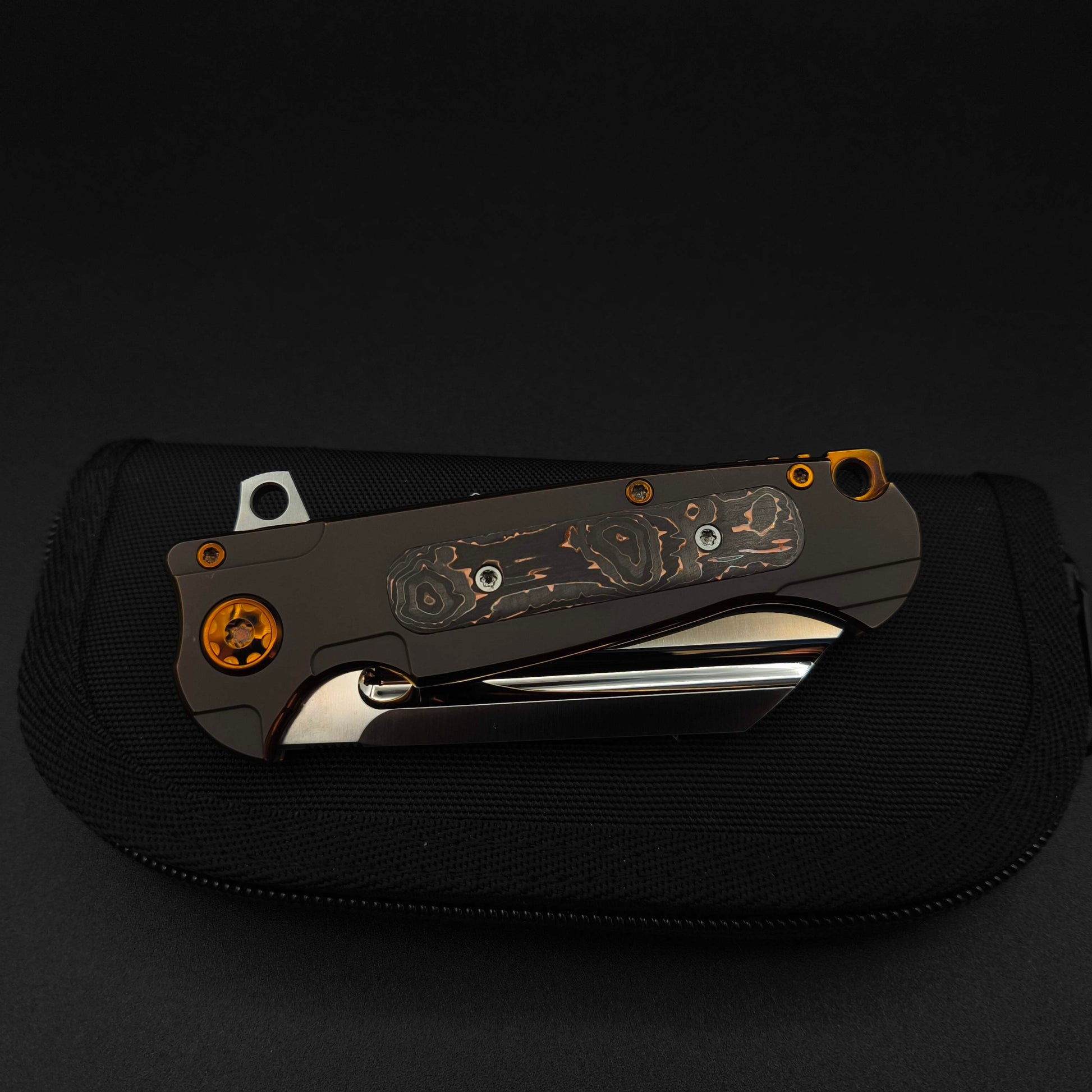 ADV Mini Butcher Blasted Rose, Copper Carbon Fiber 3