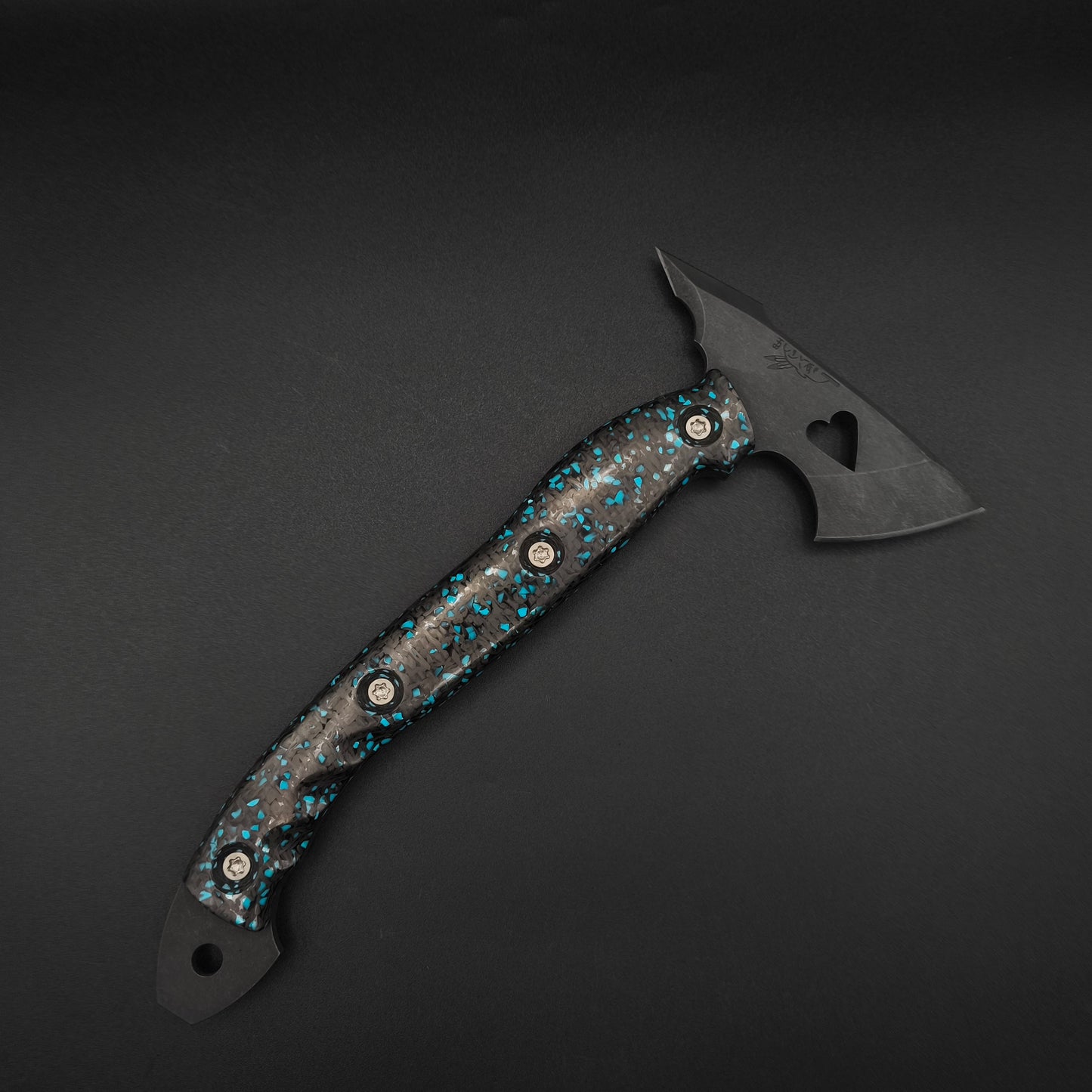 Half Face Blades Bleeding Heart Hawk Turquoise Rocky Wave Carbon 1