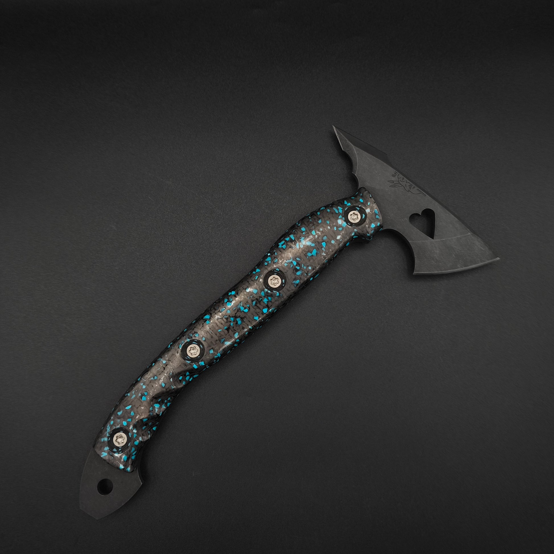 Half Face Blades Bleeding Heart Hawk Turquoise Rocky Wave Carbon 1