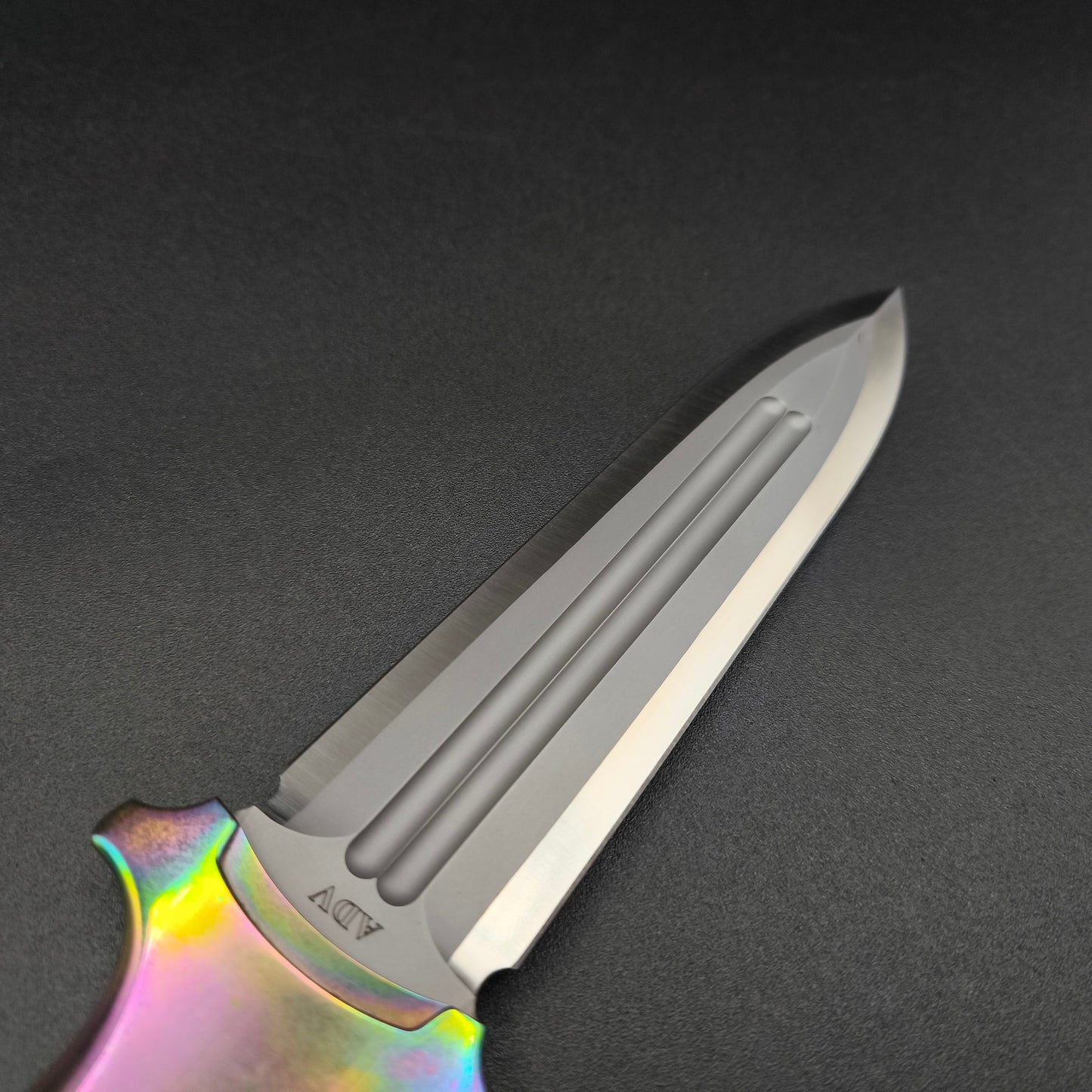 ADV Brutus Royal Acid Rain Titanium, S35VN