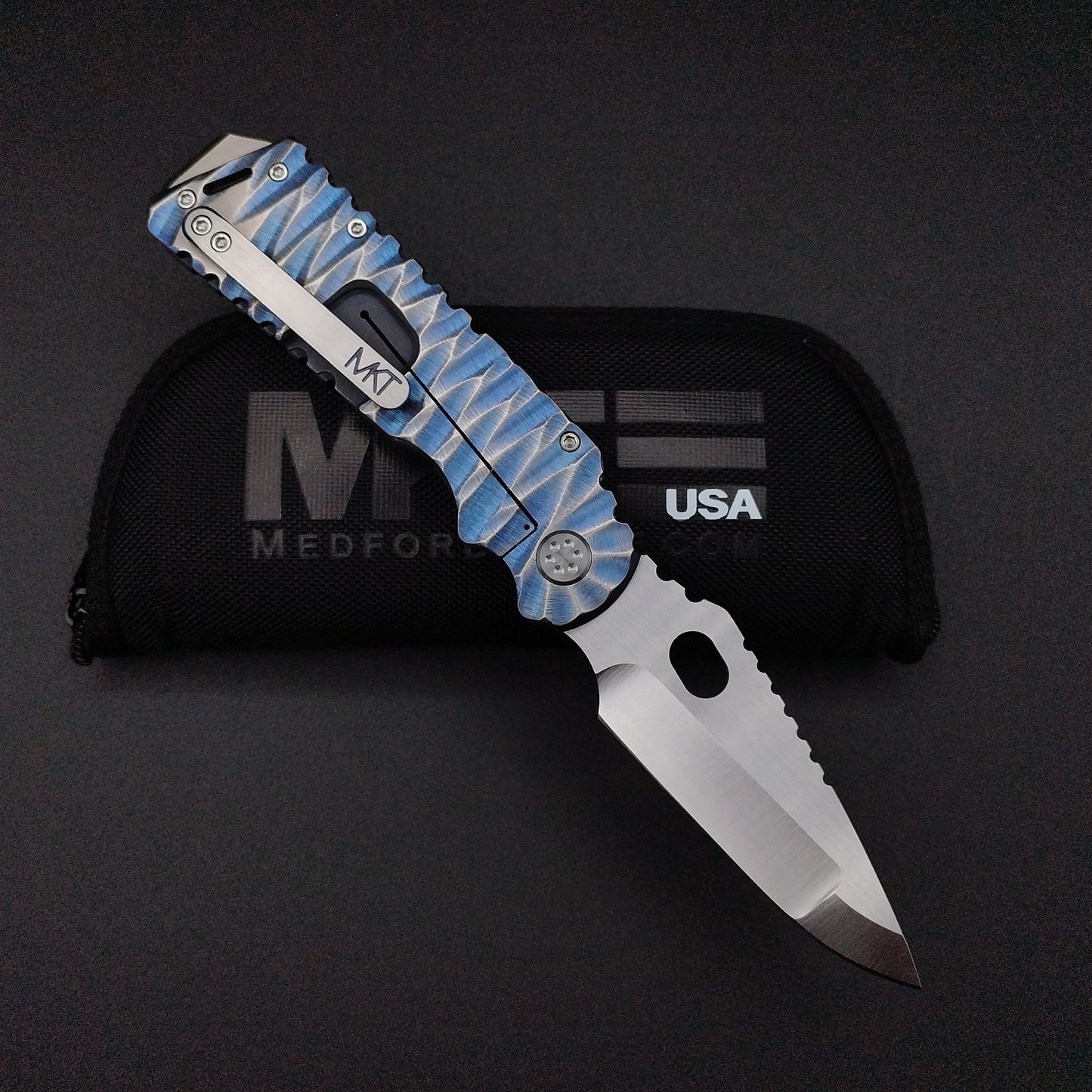 Medford Arktika, Satin, Blue and Silver Predator 2