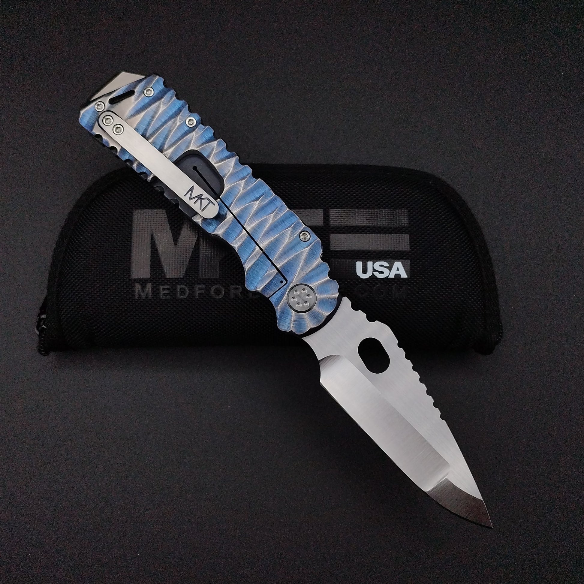 Medford Arktika, Satin, Blue and Silver Predator 2