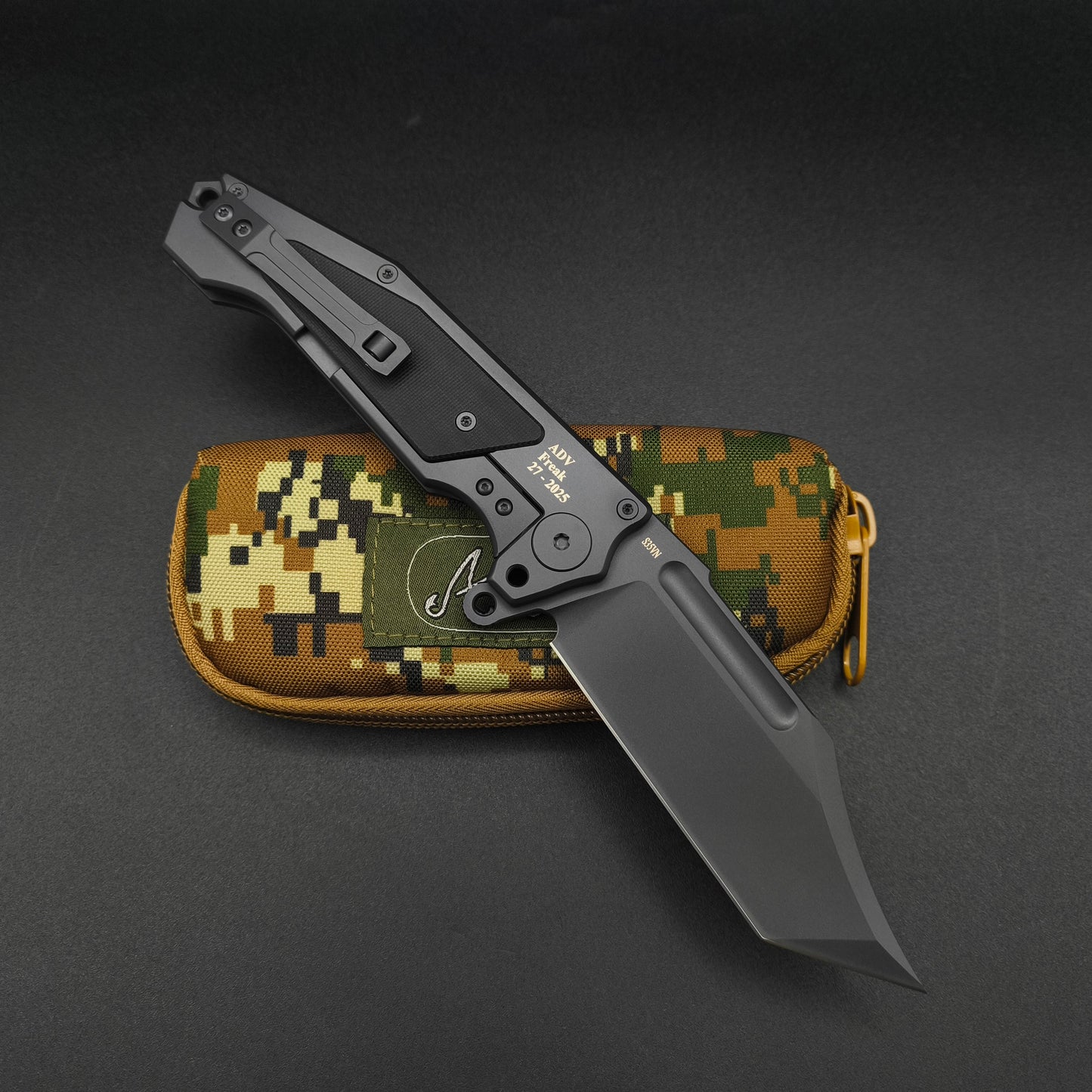 ADV Freak, Kalgard finish Black G10 2