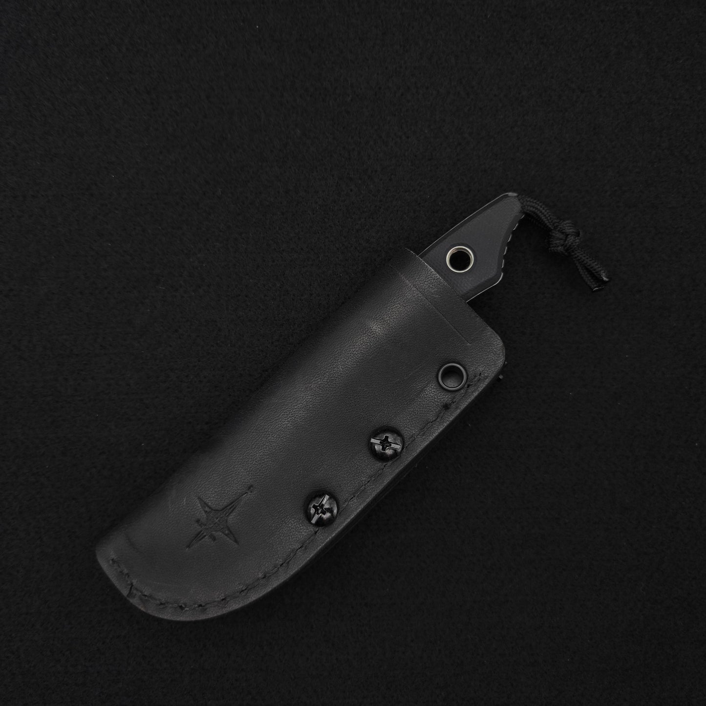Heretic Knives - Kobold Bowie Battleworn Black - CPM Magnacut 3