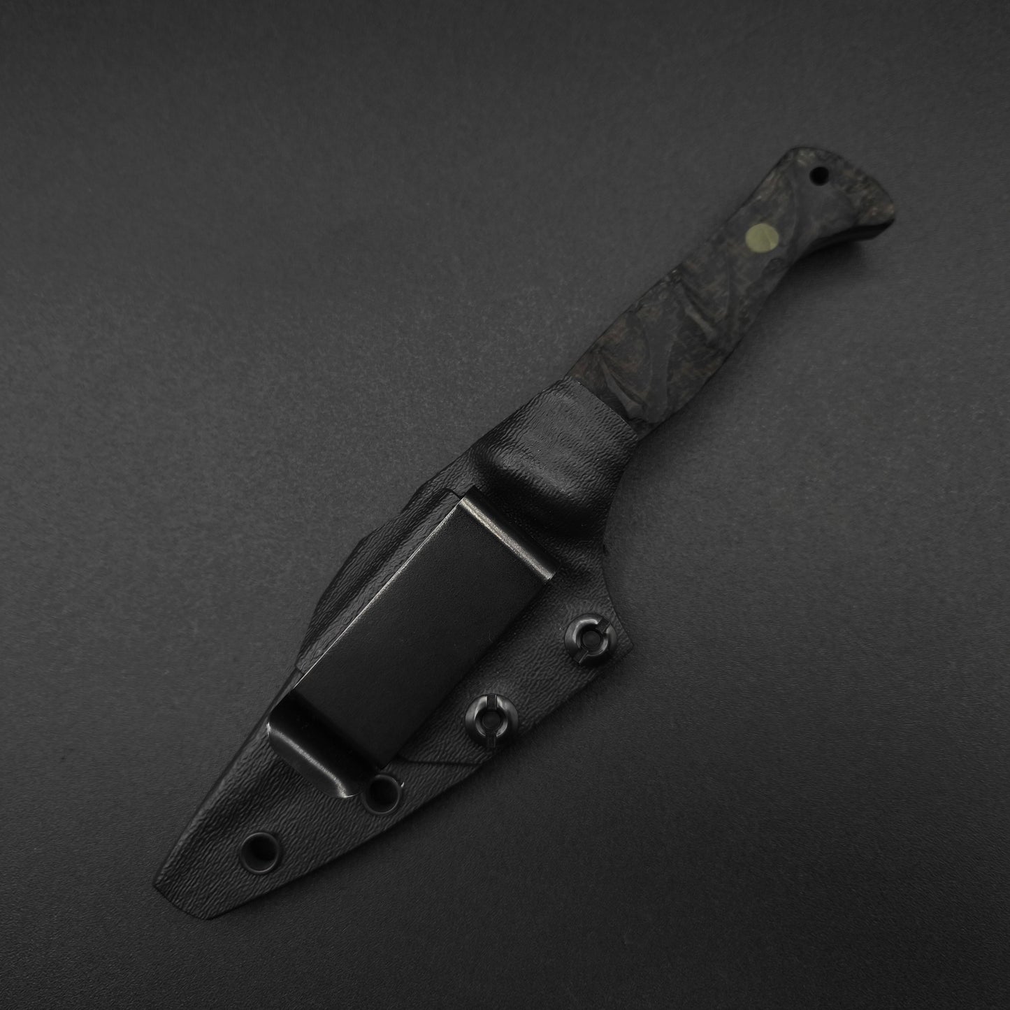 Half Face Blades Gulo Gulo, Mossy Oak Burlap Micarta