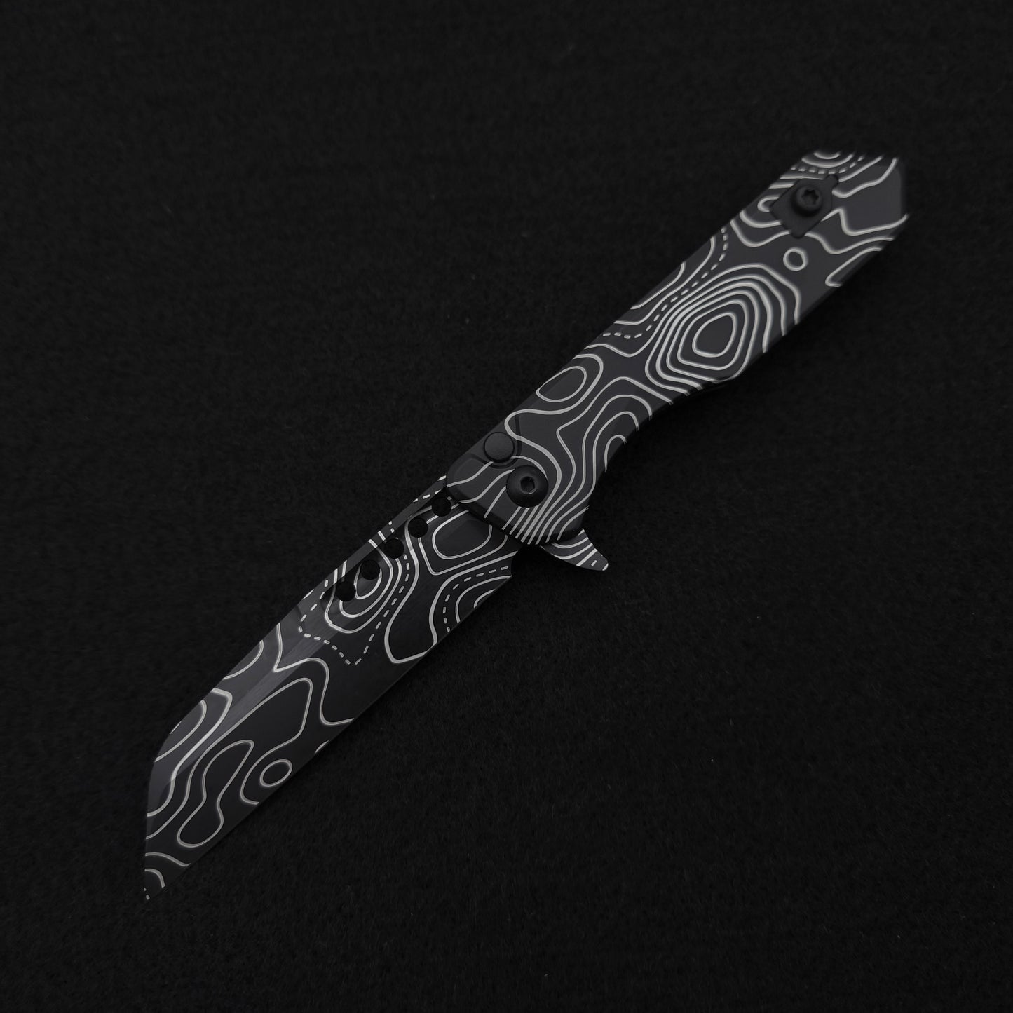 Heretic Knives Jinn Button Lock Topo