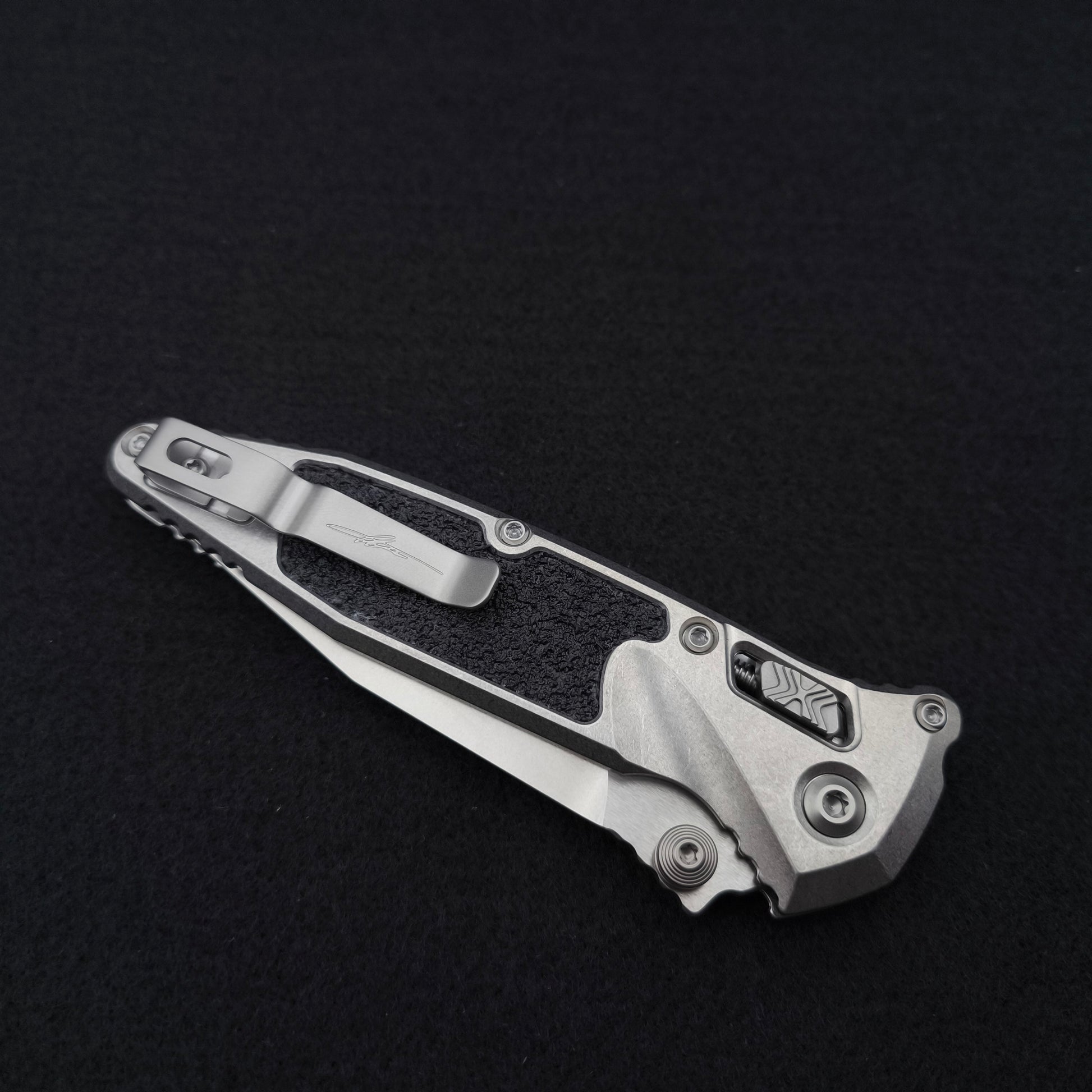Microtech Knives Socom RAM-LOK Spear Point Marfione Select Purple 5