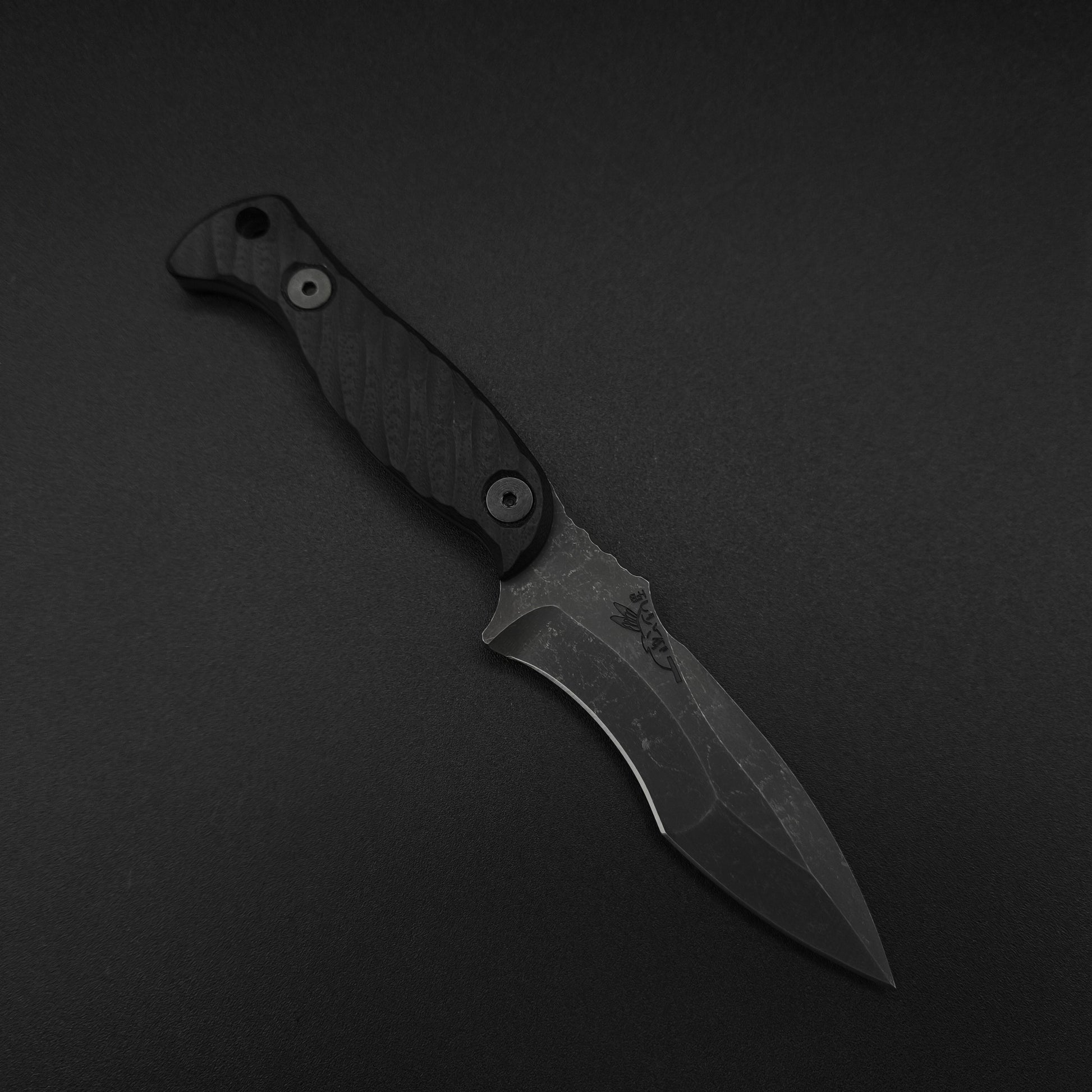 Half Face Blades Extremis MK1 Black G10 1