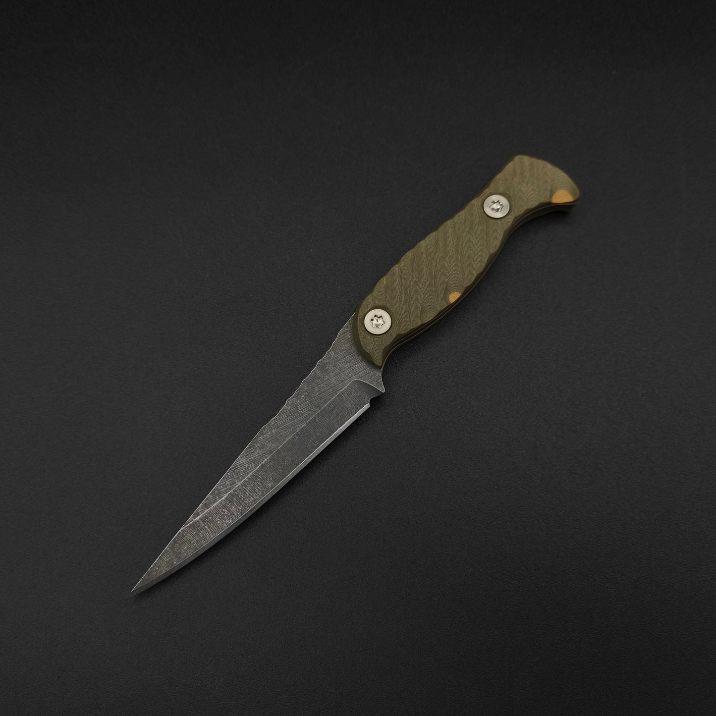 Half Face Blades Congressman OD Green and Coyote G10, stonewashed