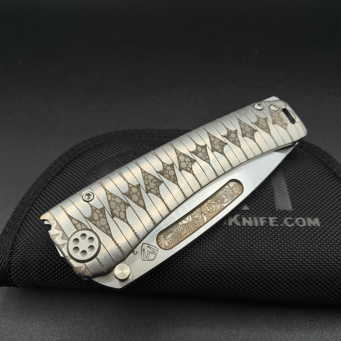 Medford Marauder H Tanto, Samurai Series, Radius "Tsumami-Maki" Wrap 3