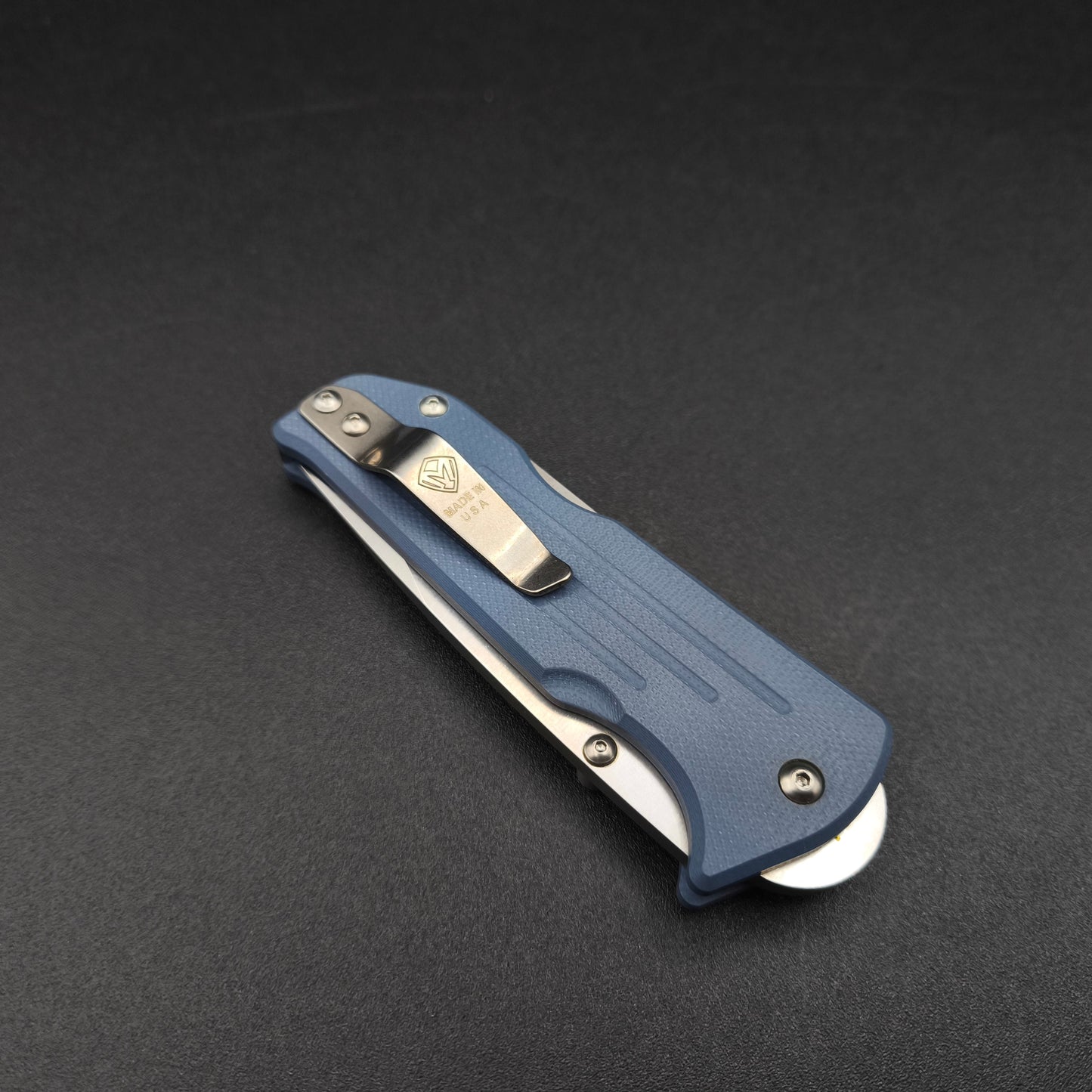 Medford 1881 Bourbon Drop Point Denim Blue