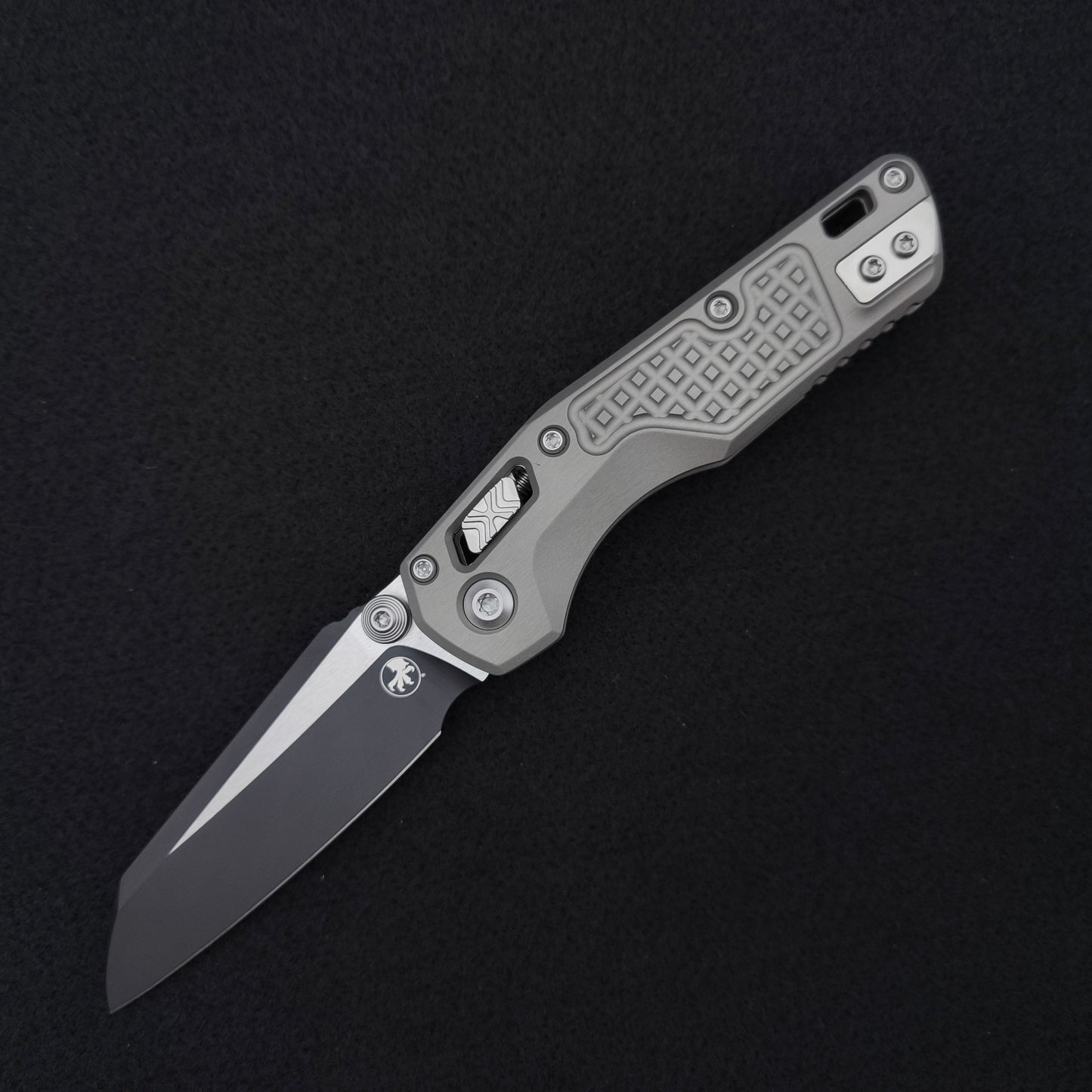 Microtech MSI Mini S/E Frag Natural Clear two-tone