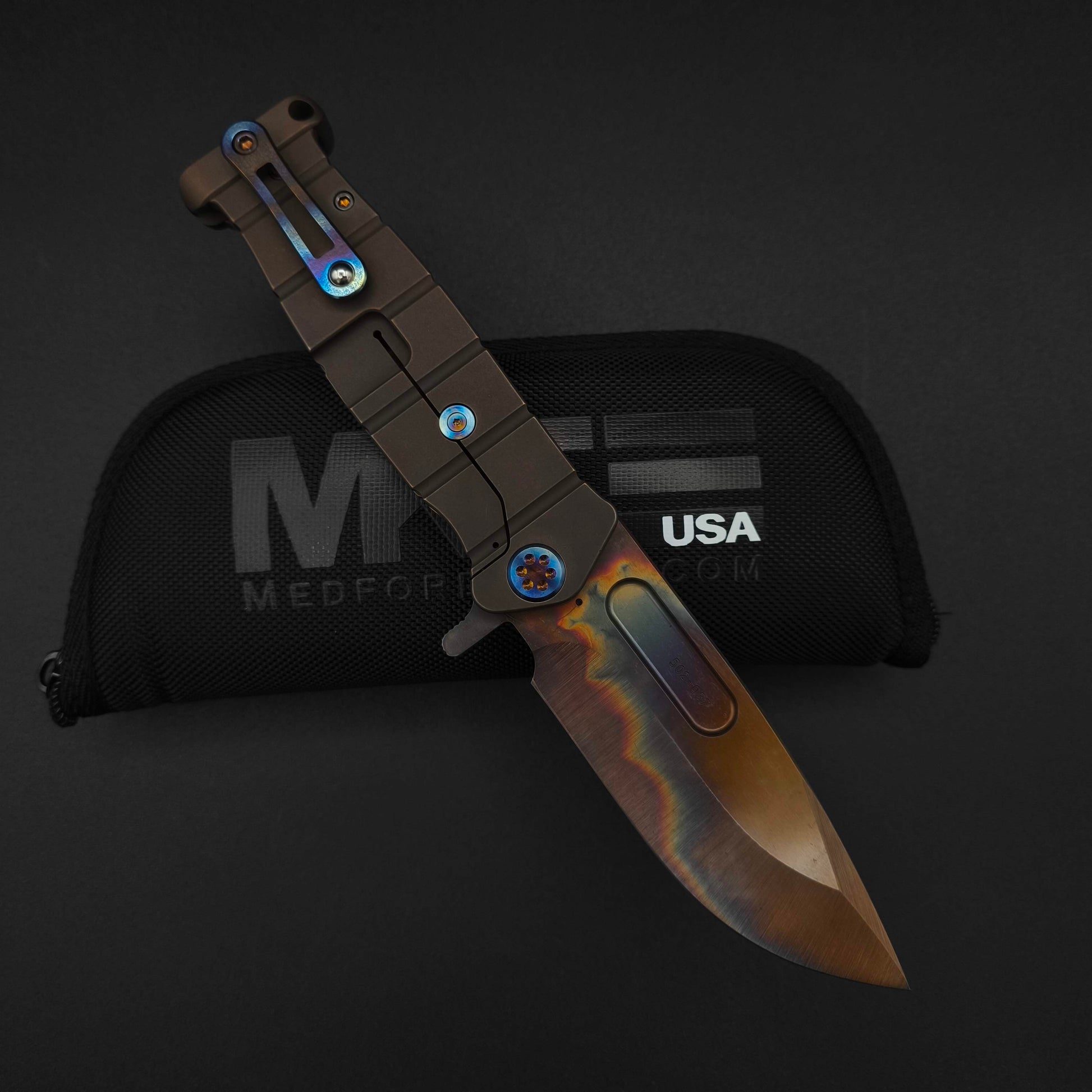 Medford USMC FF Fighter Flipper, Vulcan DP, Old School Bronze 2