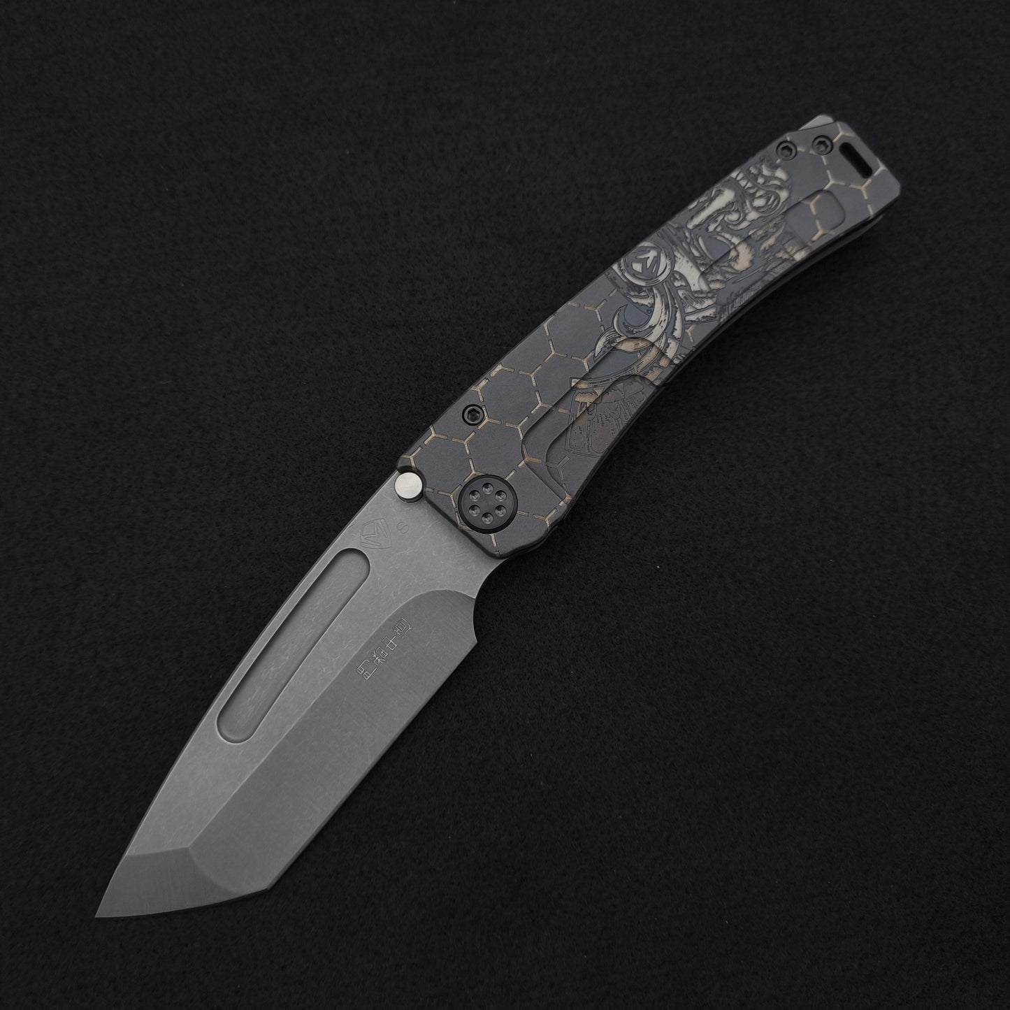Medford Marauder H Acid Dist Tanto, Samurai Series "Samurai Armor", Limited Edition 1