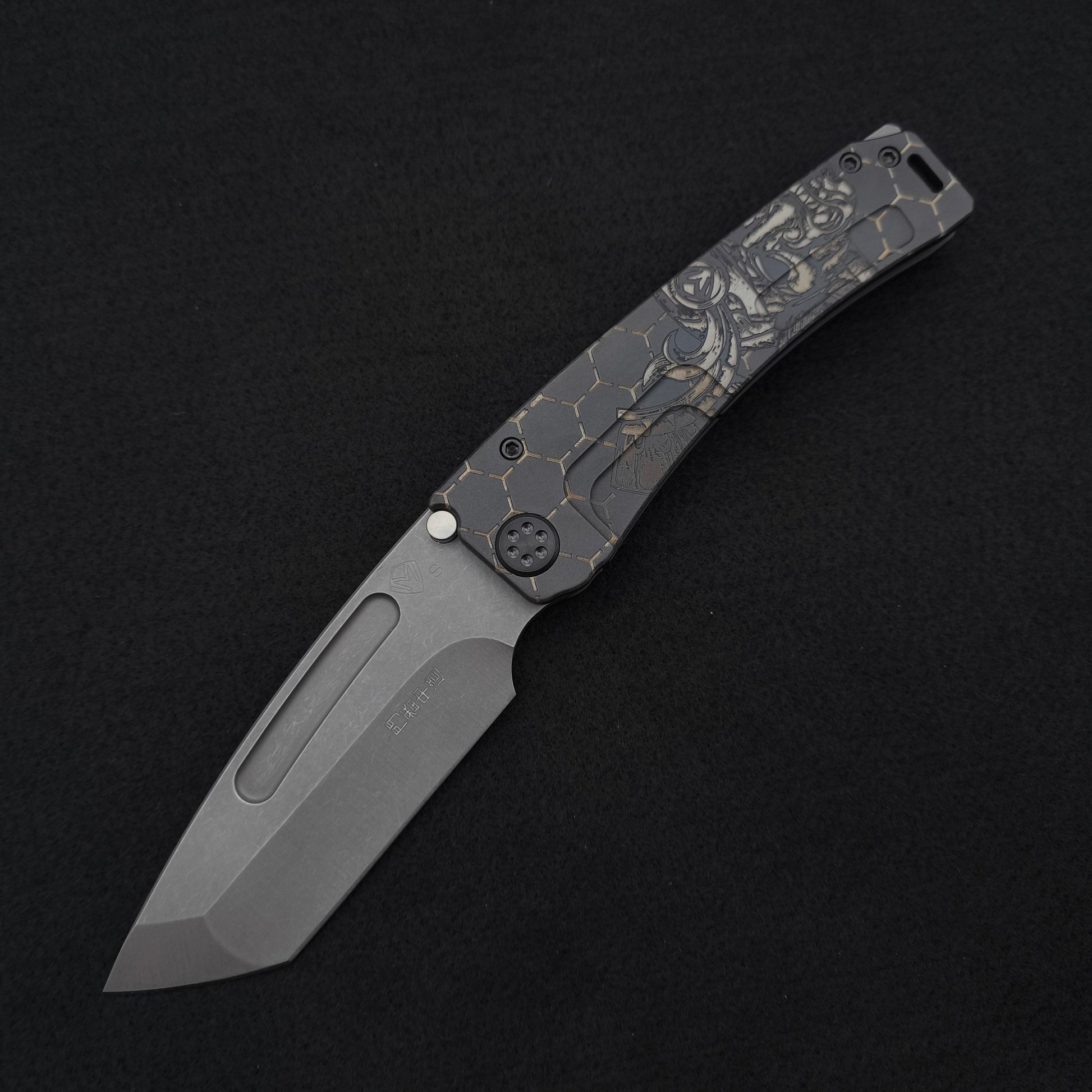 Medford Marauder H Acid Dist Tanto, Samurai Series "Samurai Armor", Limited Edition 1