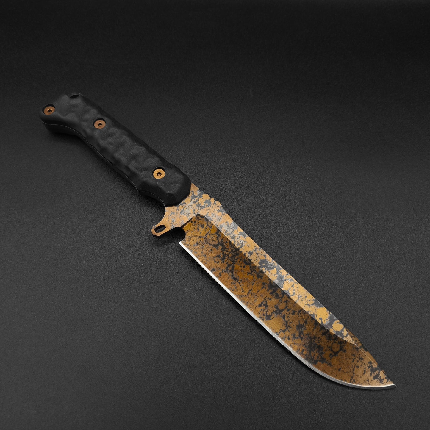 Dawson Knives Reaper Wildfire, Black G10, ProCut 3