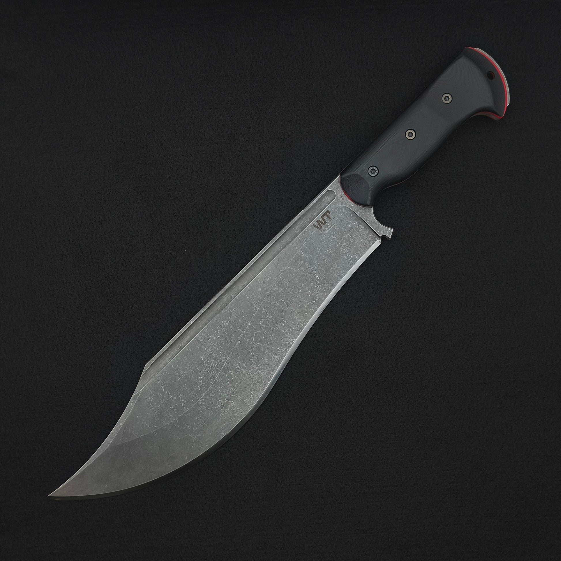 Work Tuff Gear Hellion K329 - Dark Washed, Black Grip, Red Liner 2