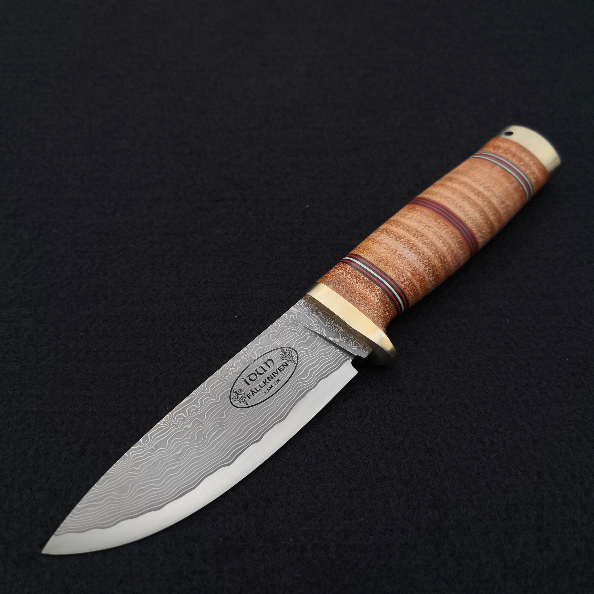 Fällkniven NL5cxL Northern Light Idun, Cowry X Damast 2