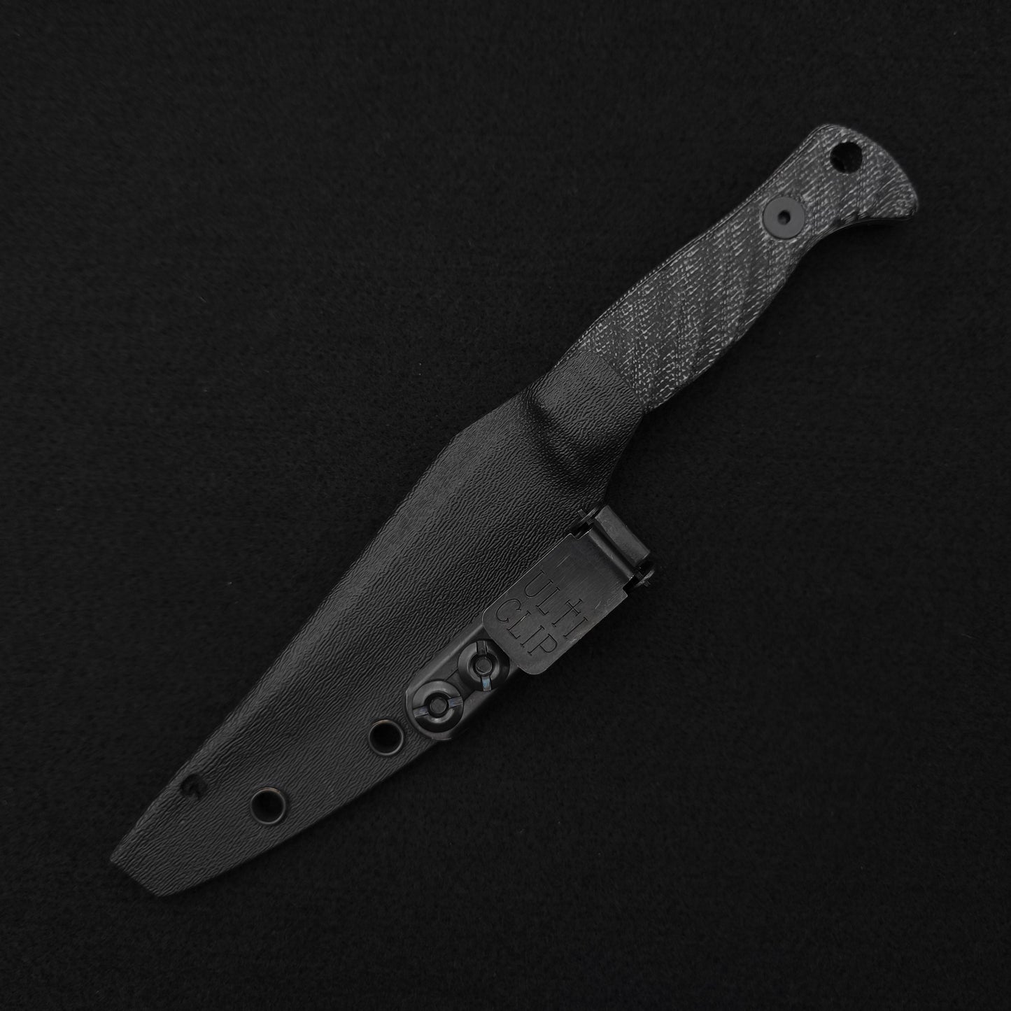 Half Face Blades Congressman Black Canvas Micarta 4