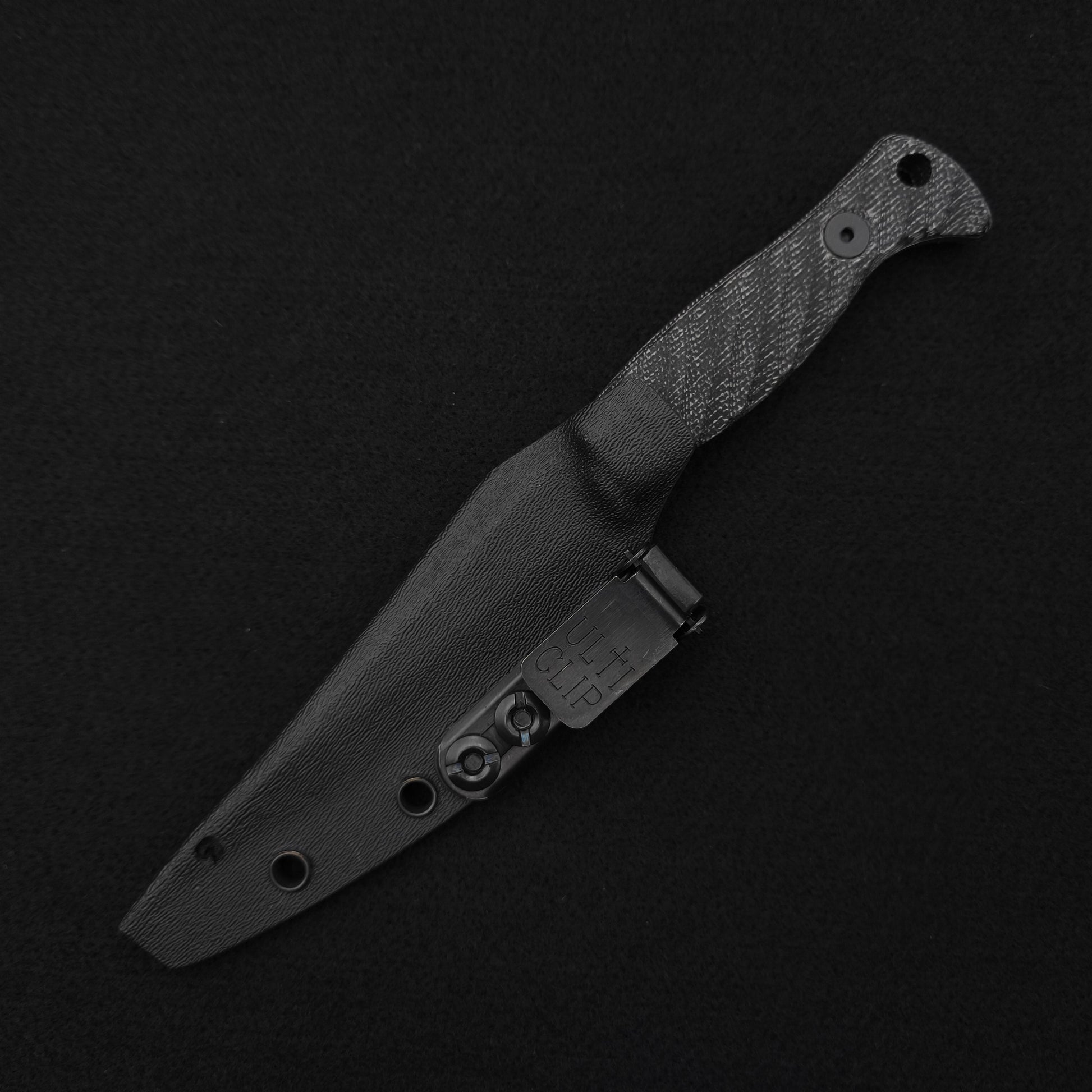 Half Face Blades Congressman Black Canvas Micarta 4