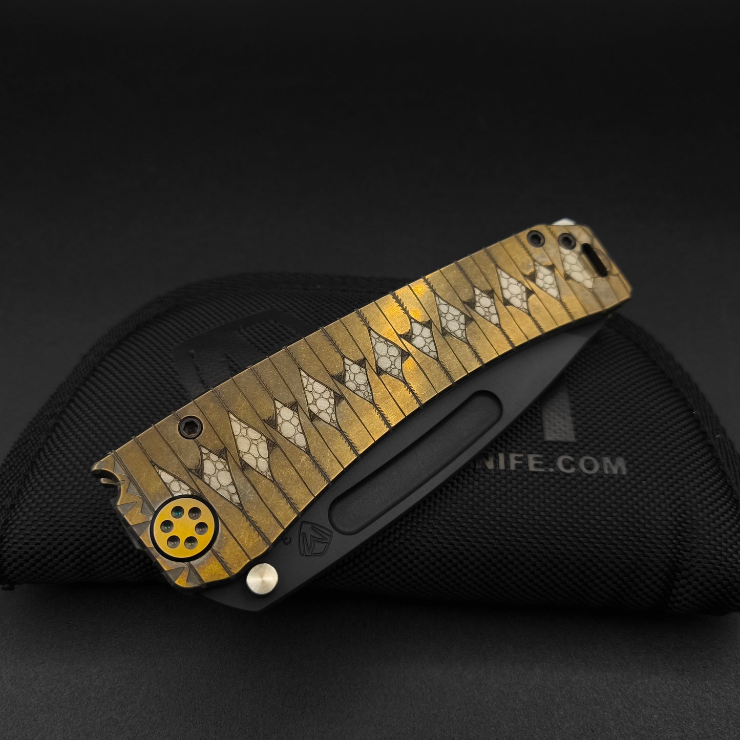 Medford Marauder H DLC Tanto, Samurai Series, "Tsumami-Maki" Wrap, Limited Edition 3