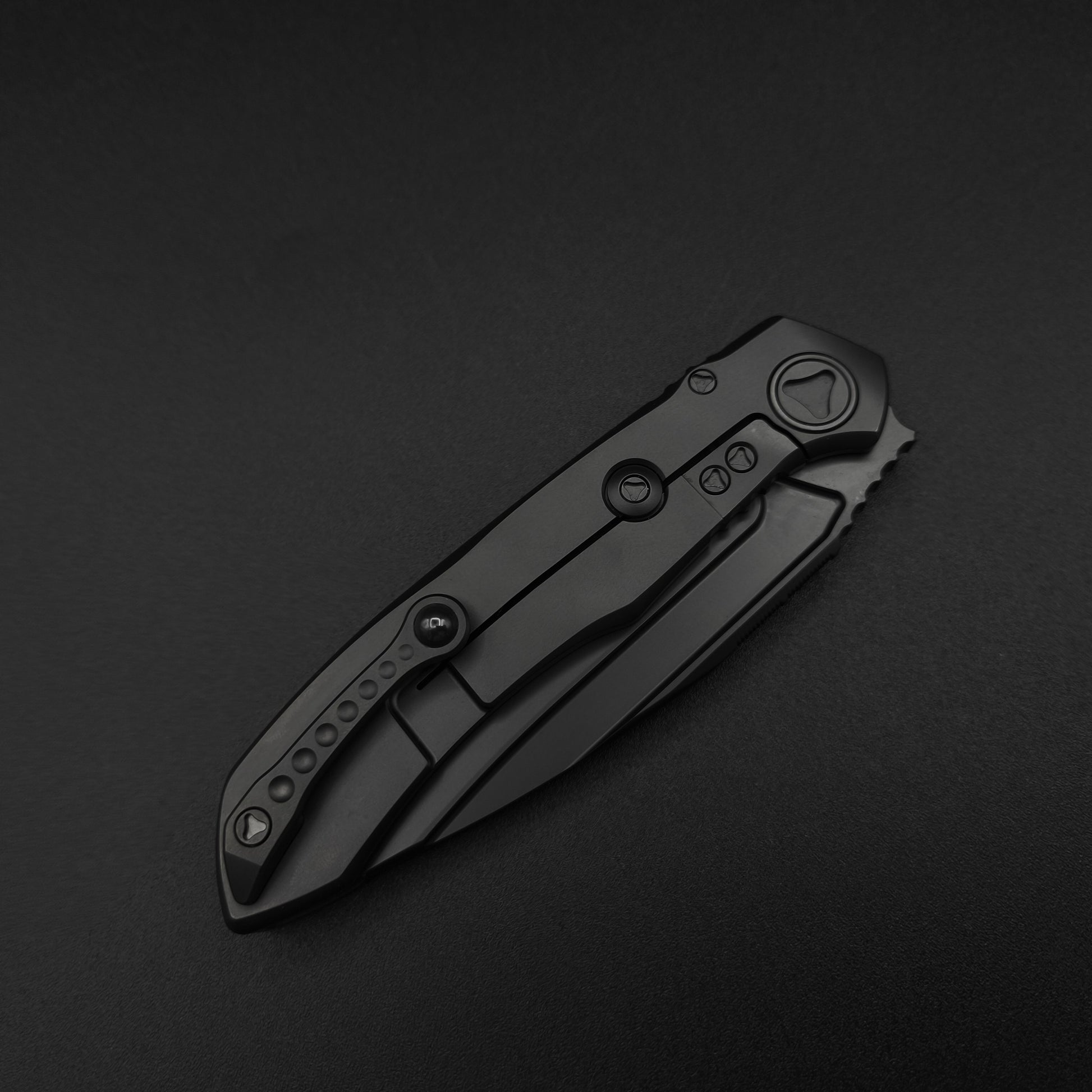Microtech Knives Anax Framelock DLC Ti PS 4