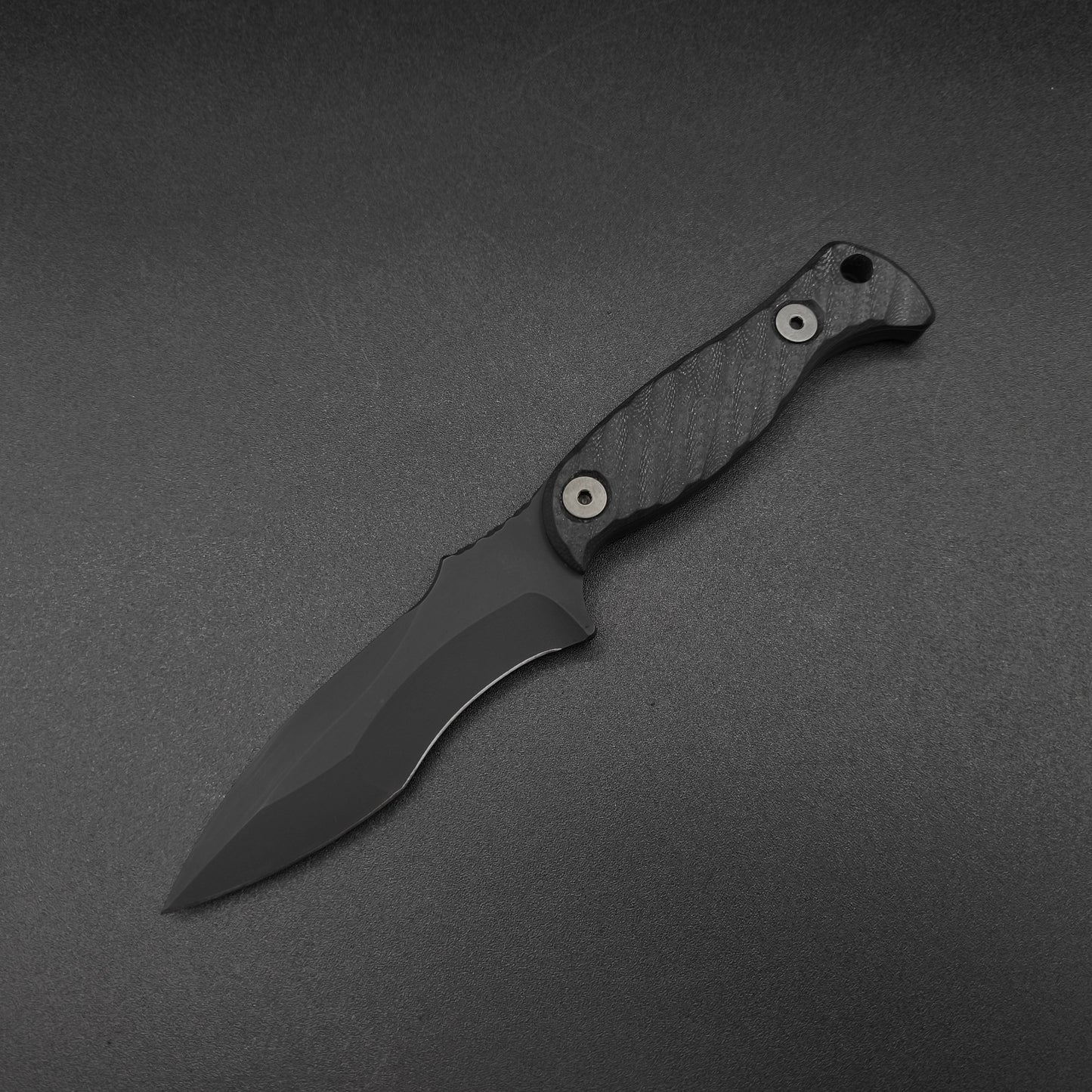Half Face Blades Extremis MK1 Black G10, Armor Black