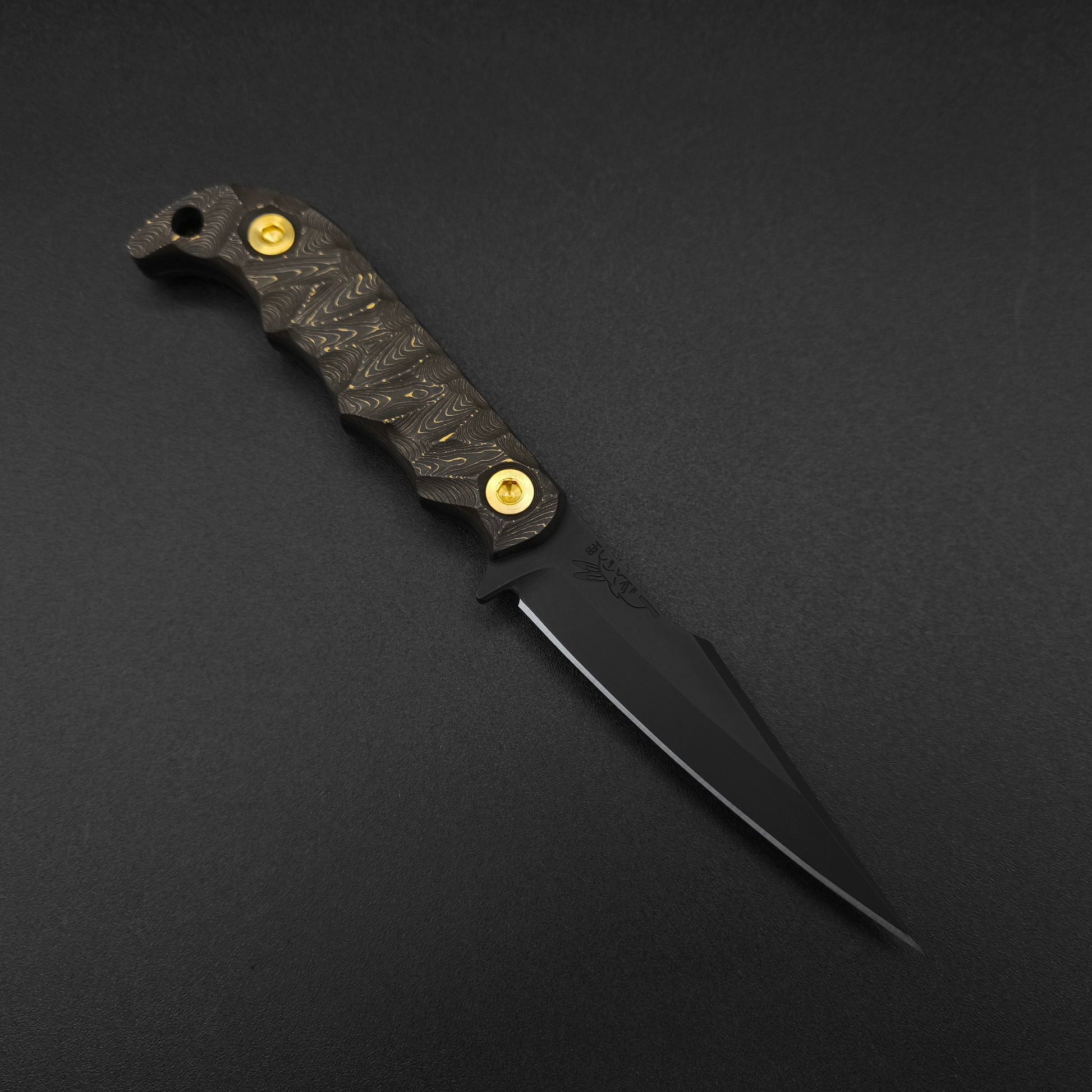 Half Face Blades Senator Gold Camo Carbon, Armor Black Cerakote 1