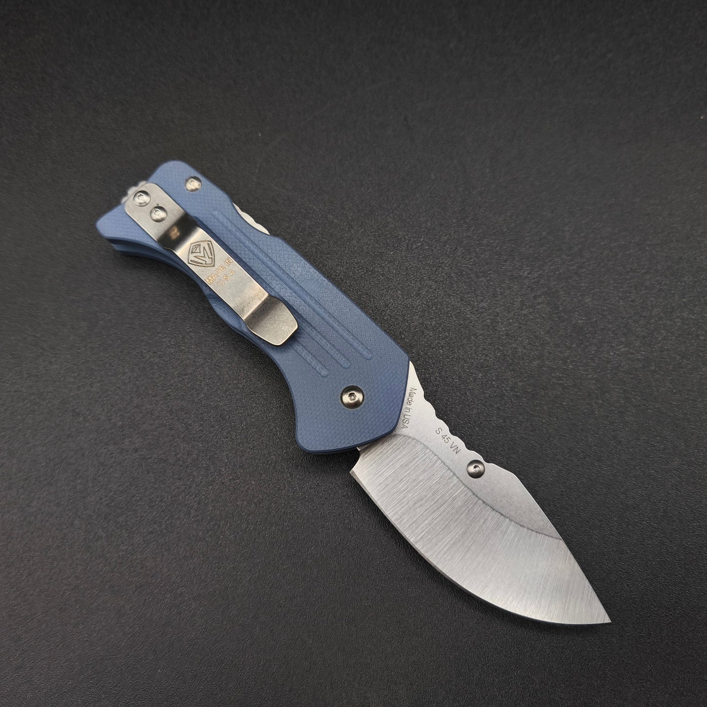 Medford 1881 Lombard Drop Point Denim Blue