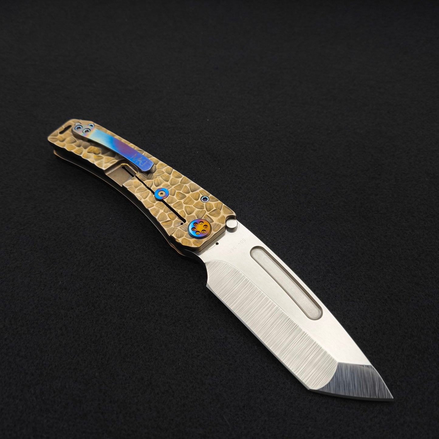 Medford Marauder, Full Size, MagnaCut Tanto, Bronze Peaks and Valleys 2