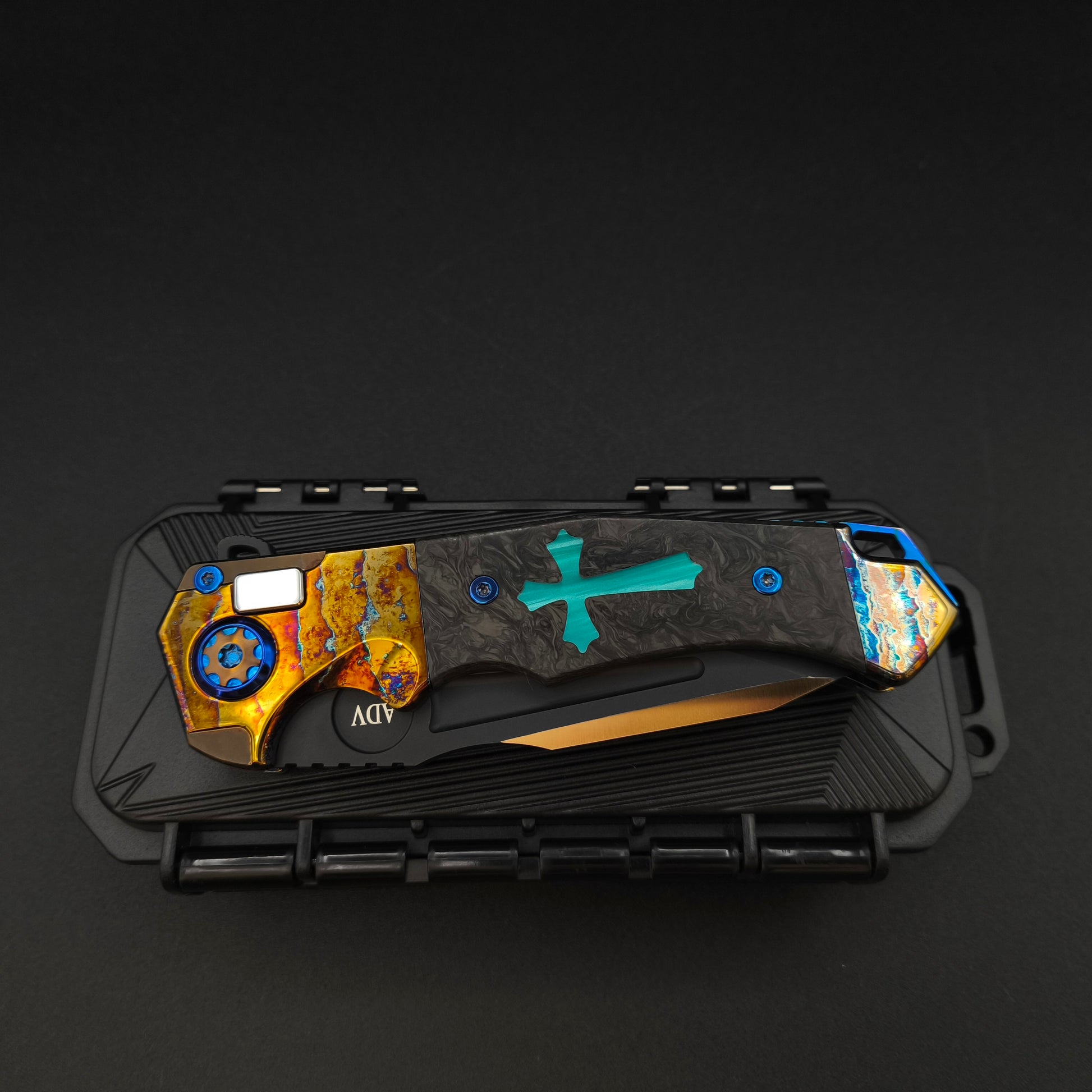 ADV Ronin Acid Rain, Carbon Fiber with Teel Cross 3