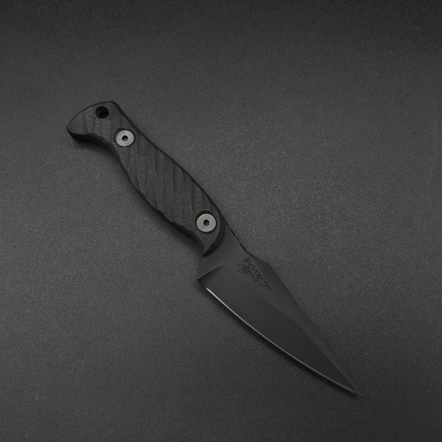 Half Face Blades Gulo Gulo, Black G10, Armor Black cerakote 1