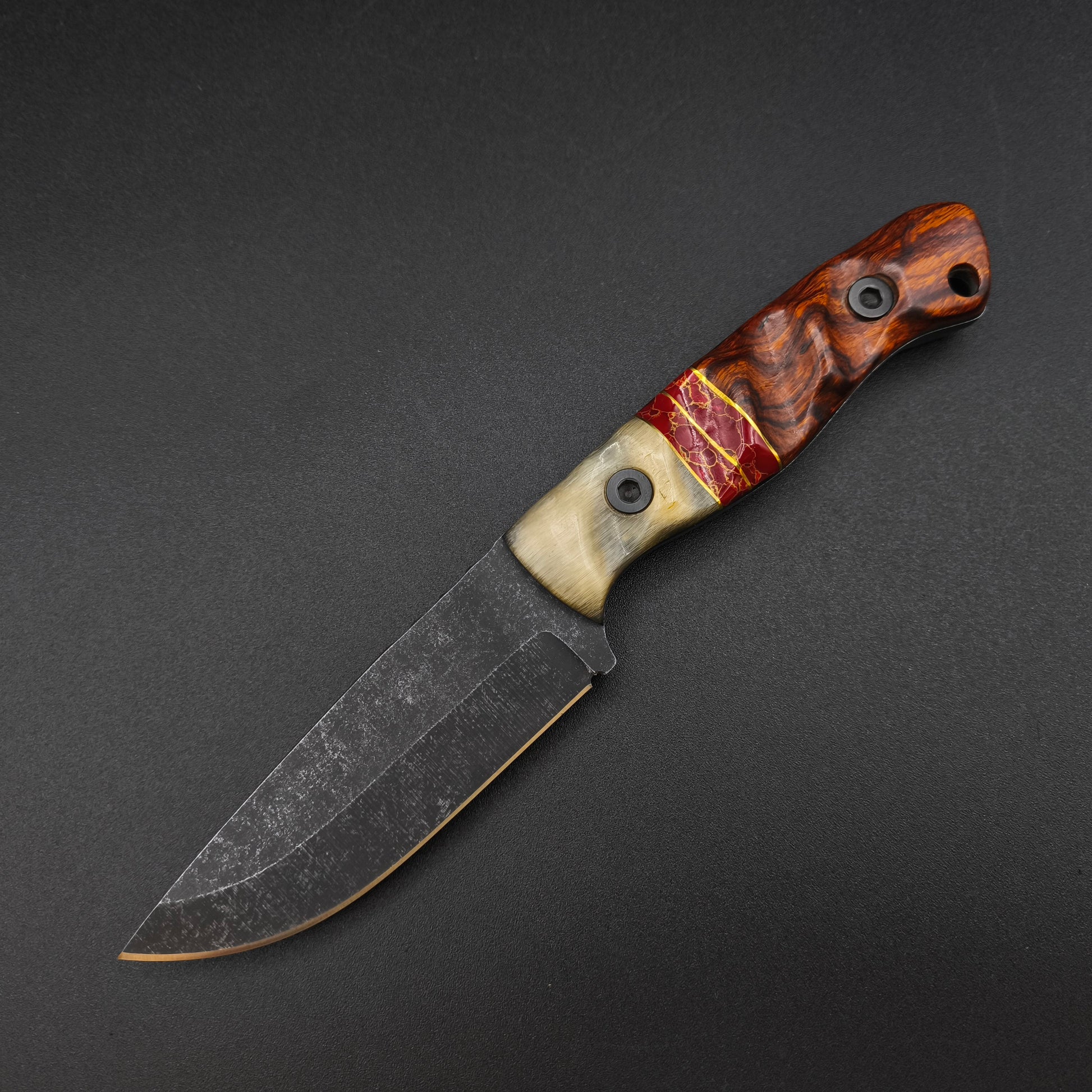 Sea Sick Blades Fieldcraft Magnacut, Rams Horn, True Stone, Iron Wood 2
